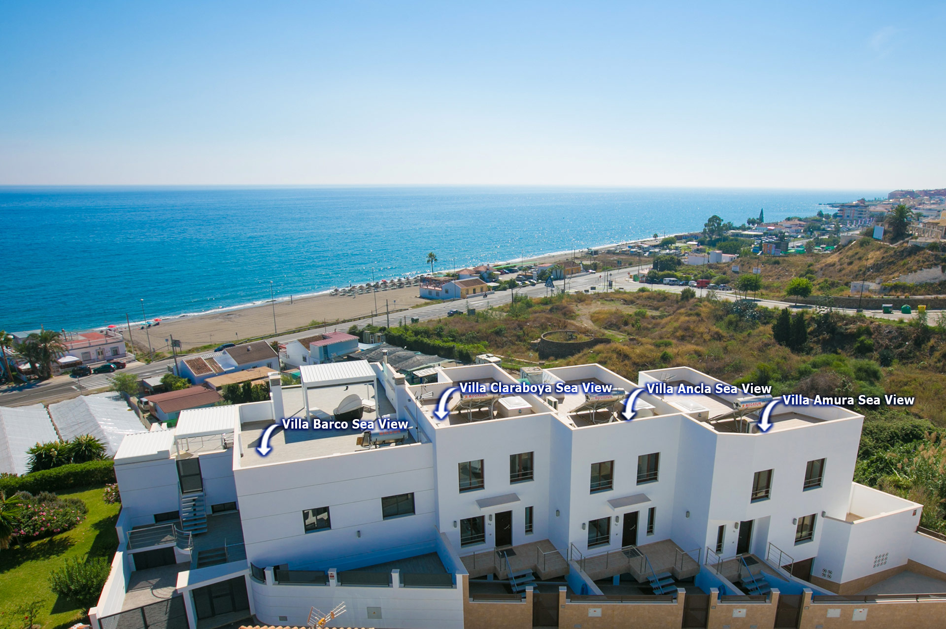 Villa Ancla Sea View, Torrox Costa, Andaluzija