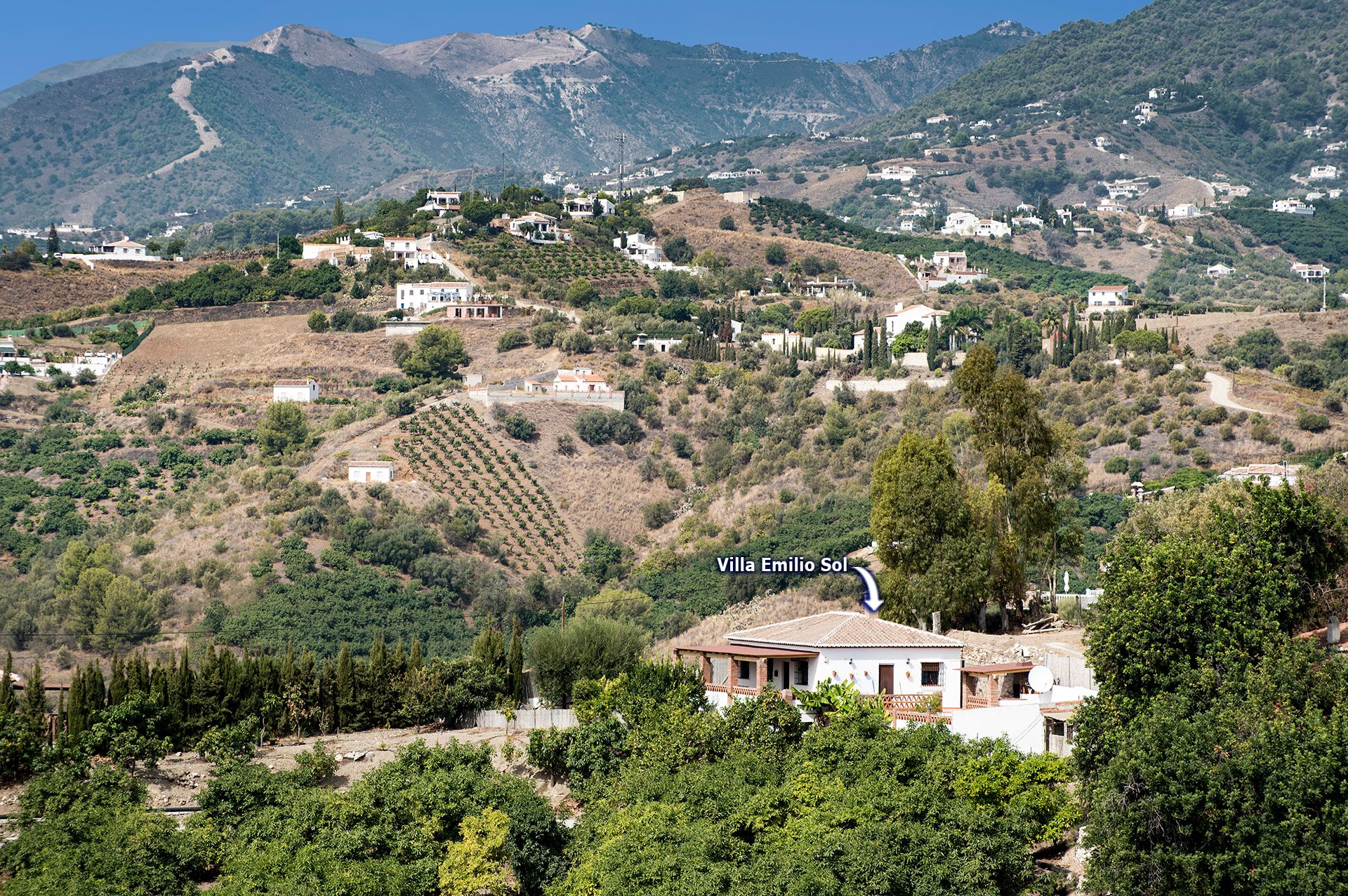 Villa Emilio Sol, Frigiliana, Andaluzia