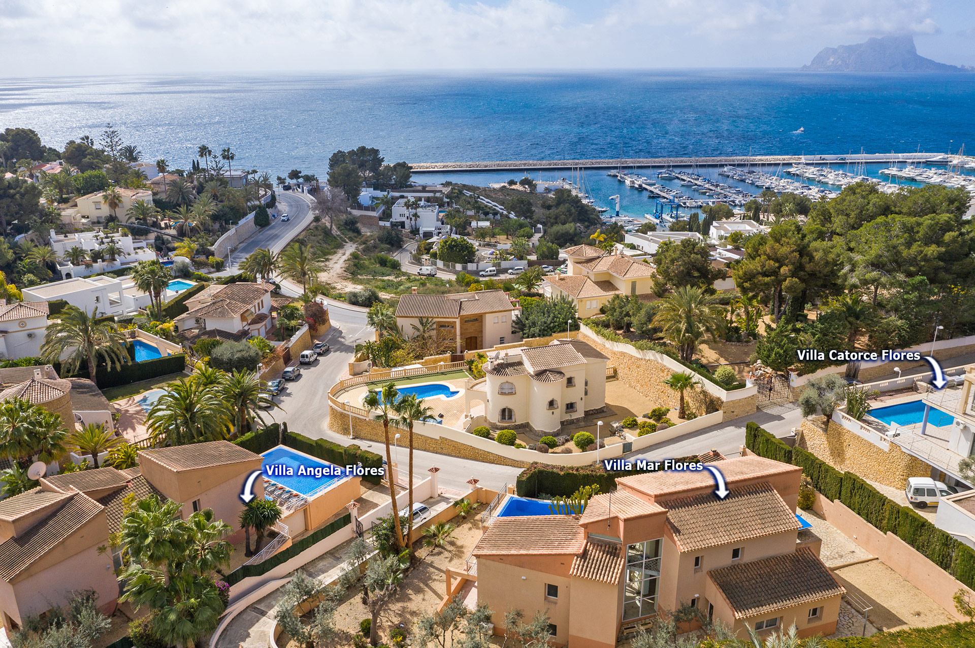 Villa Mar Flores, Moraira, Costa Blanca