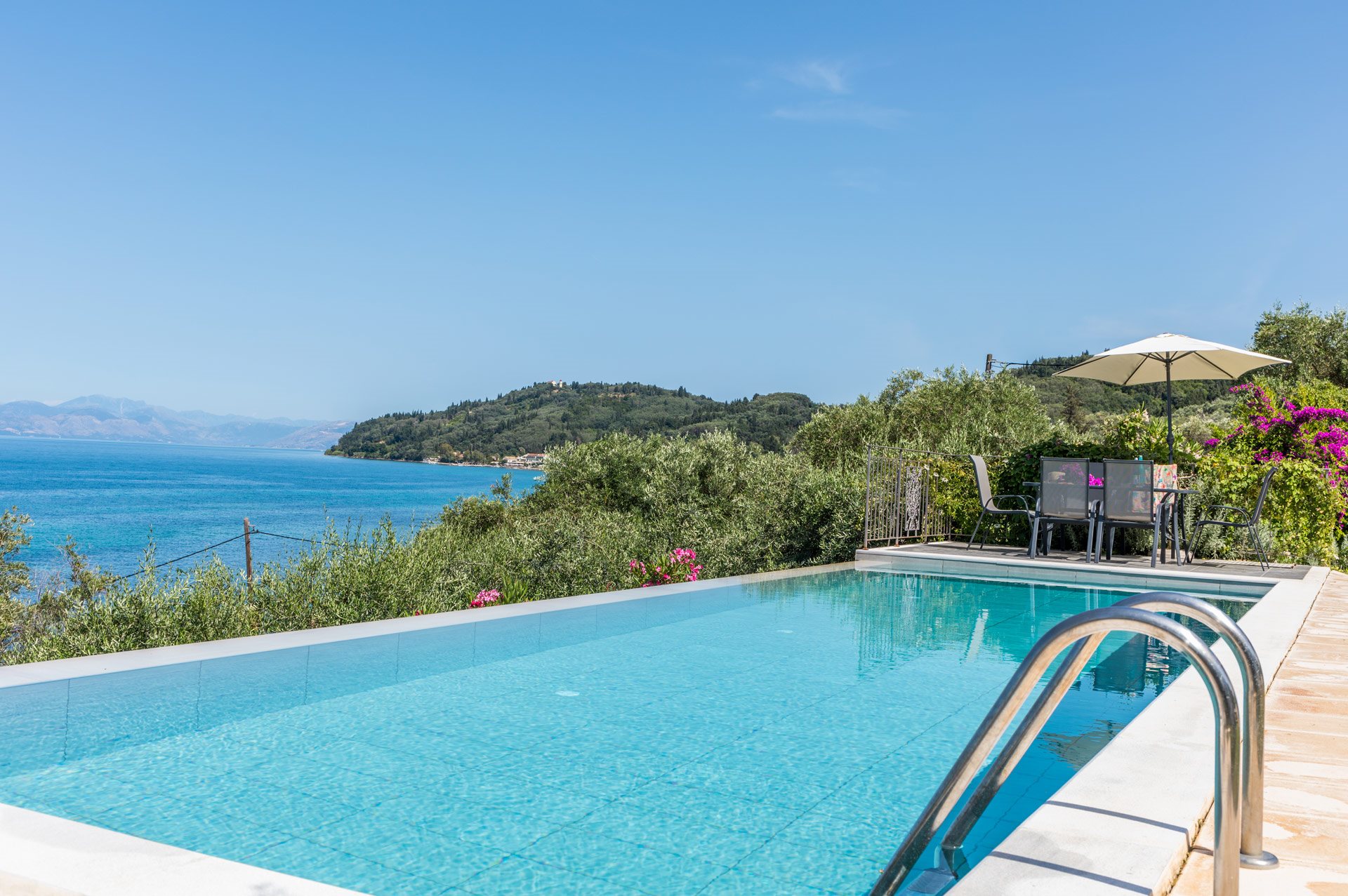 Villa Apanemia Mare In Boukari, Corfu Villa Plus