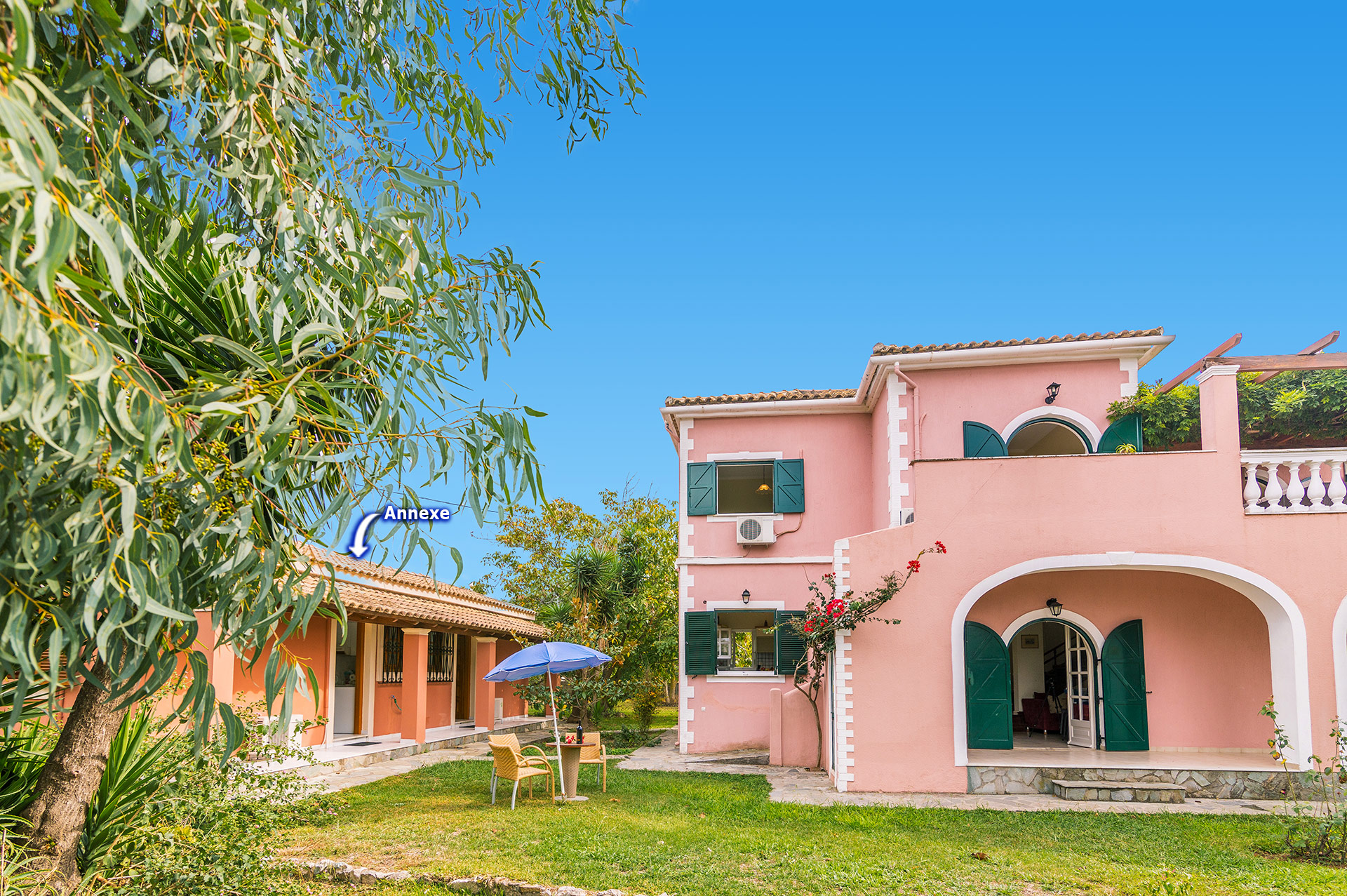 Villa Finikas, Acharavi, Corf&#xFA;