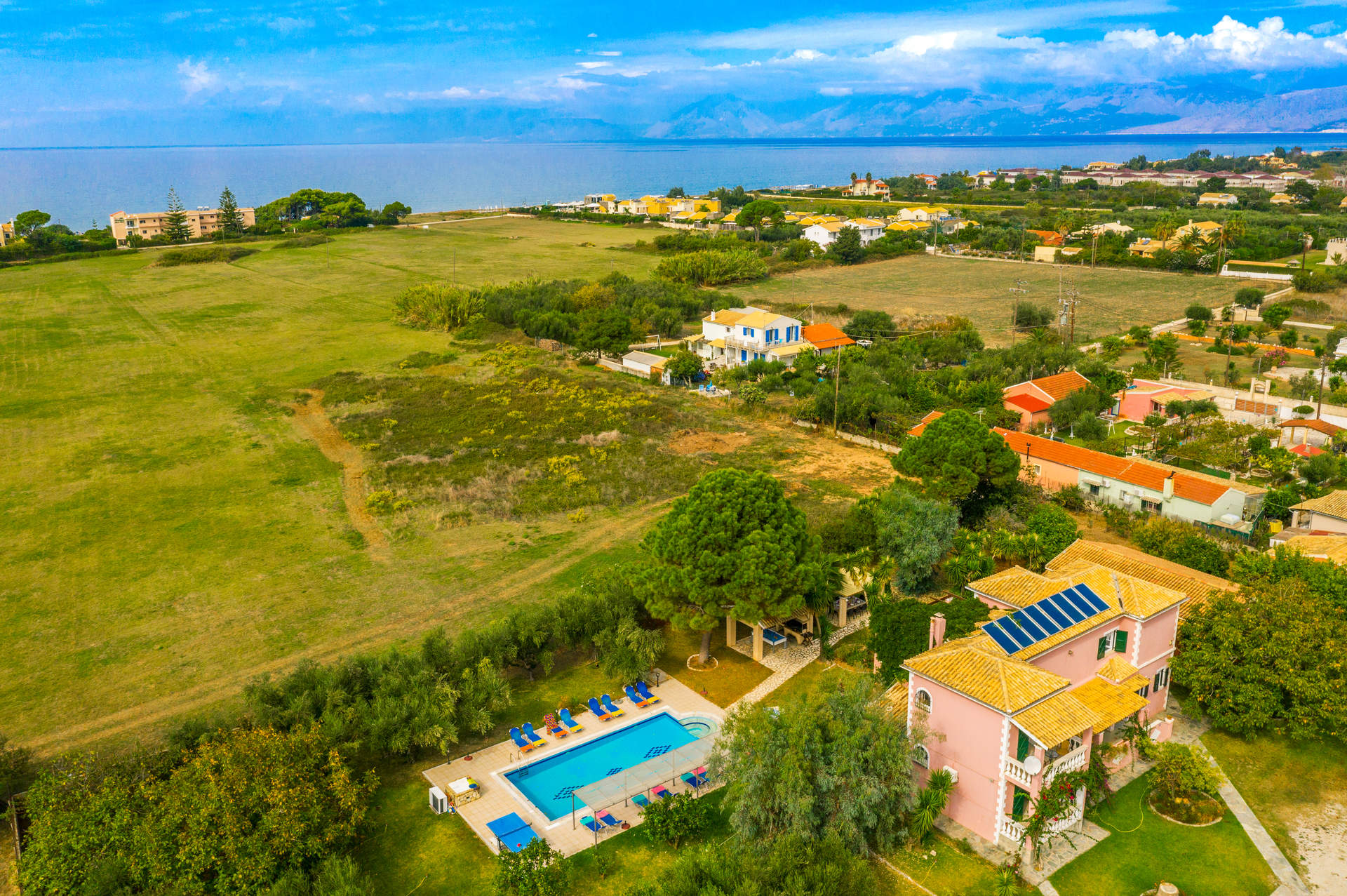 Villa Finikas, Acharavi, Corf&#xFA;