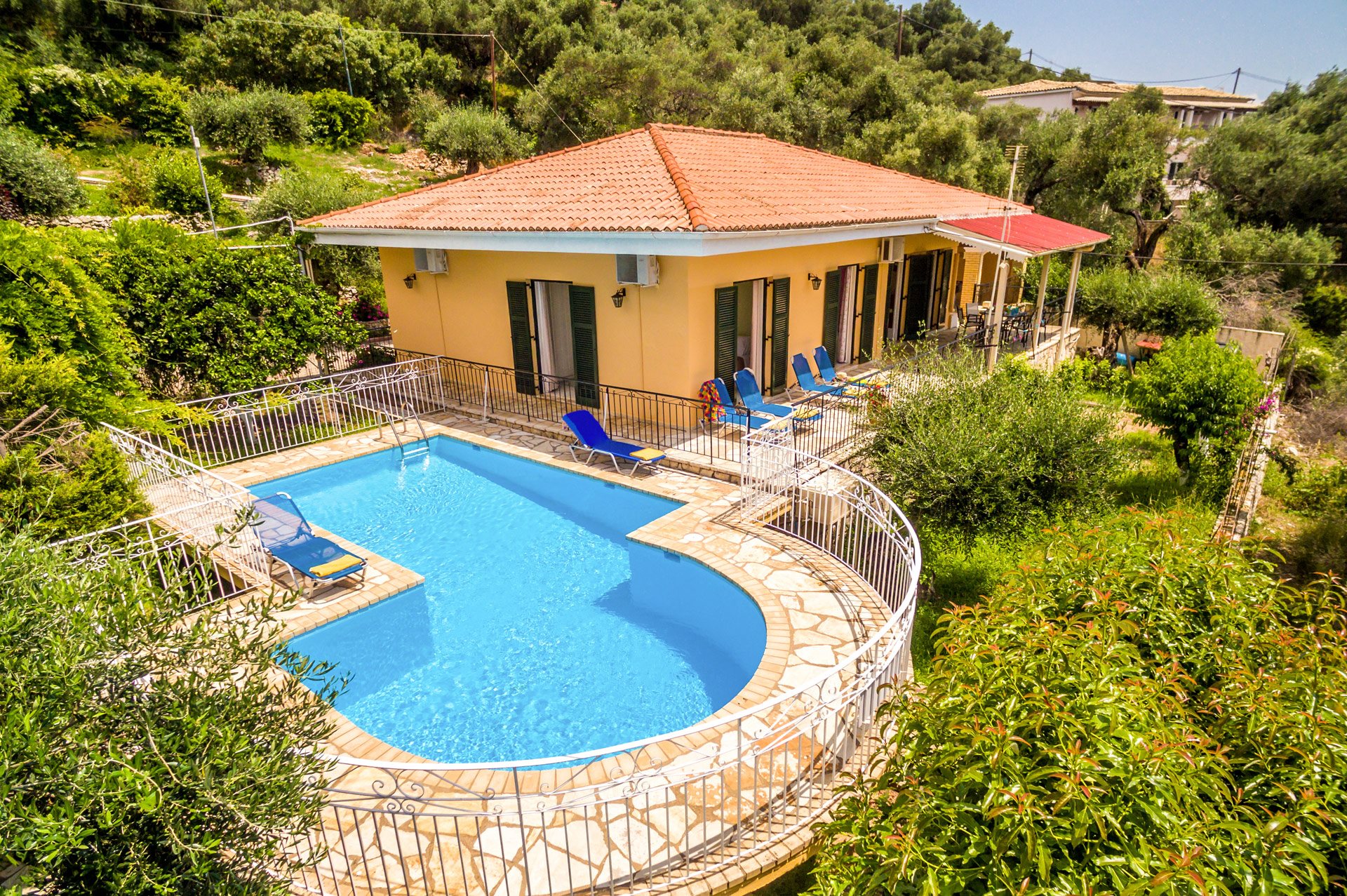 Villa Xenia In Nissaki, Corfu Villa Plus