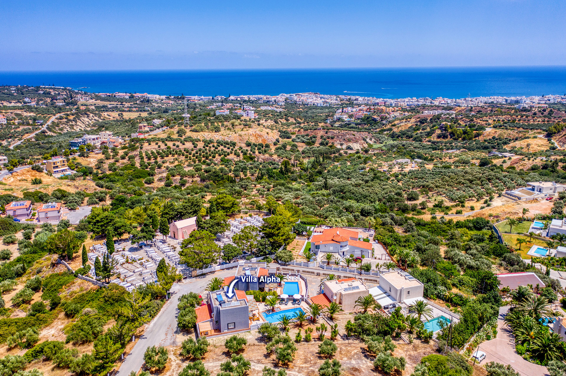 Villa Alpha, Hersonissos, Creta