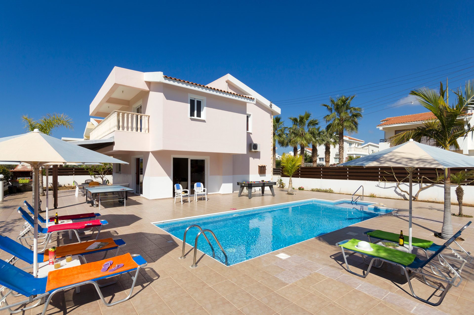 Villa Coral Athina In Coral Bay, Cyprus Villa Plus