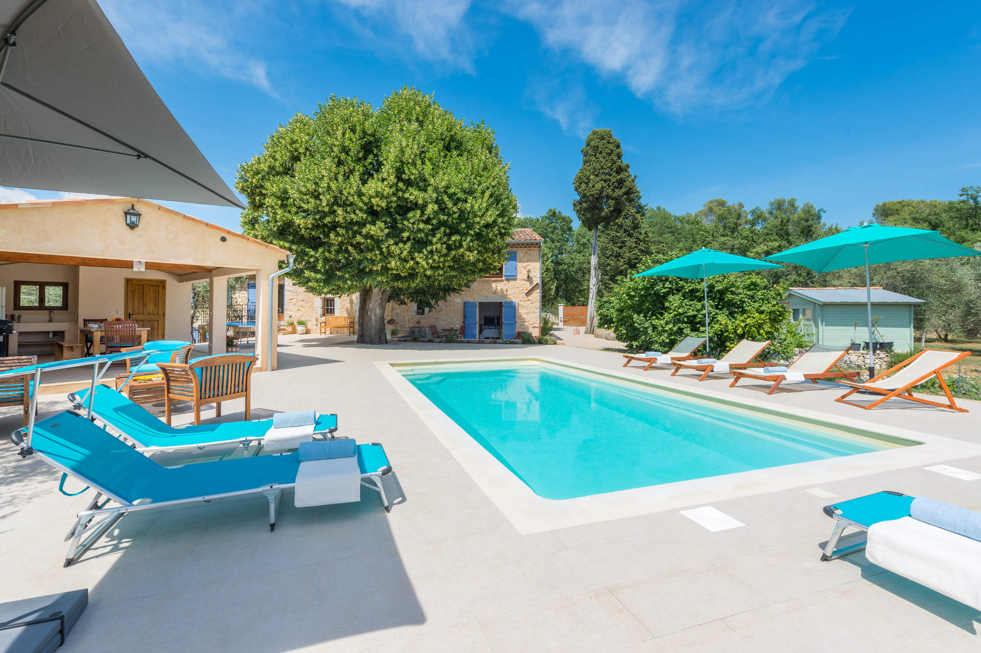 Villa La Bergerie, St Cezaire sur Siagne, Francuska rivijera