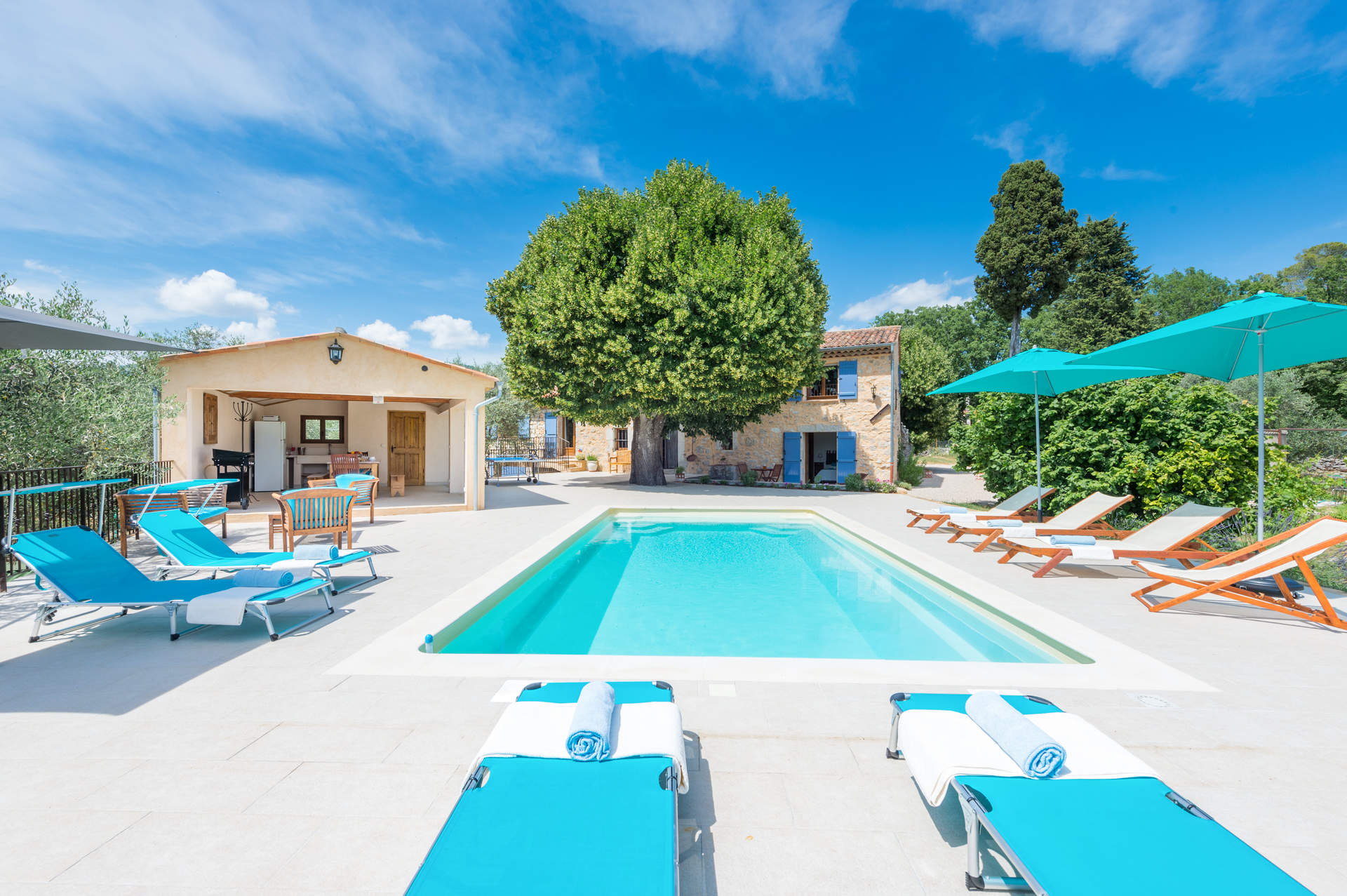 Villa La Bergerie, St Cezaire sur Siagne, Francuska rivijera