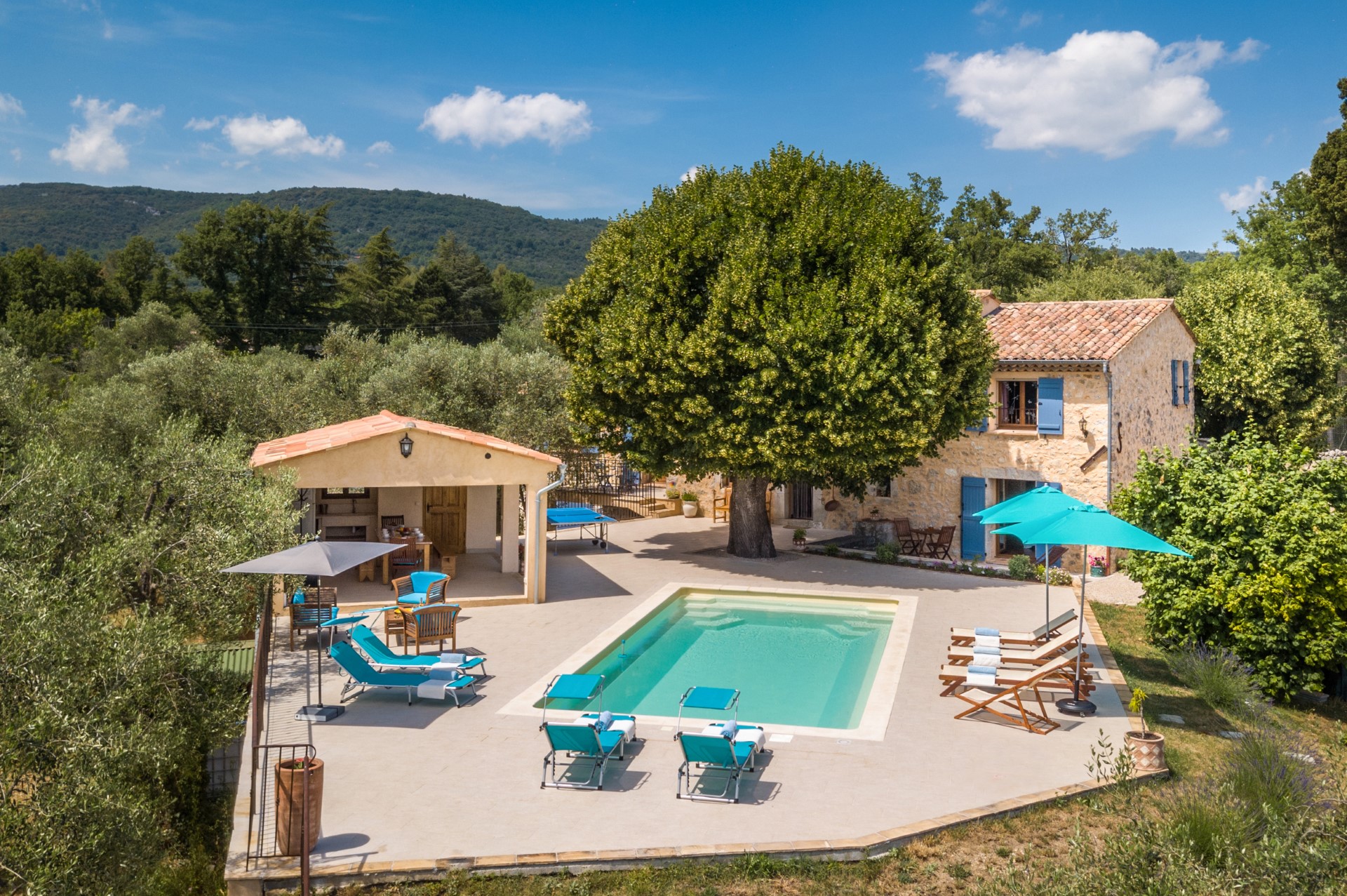 Villa La Bergerie, St Cezaire sur Siagne, Francuska rivijera