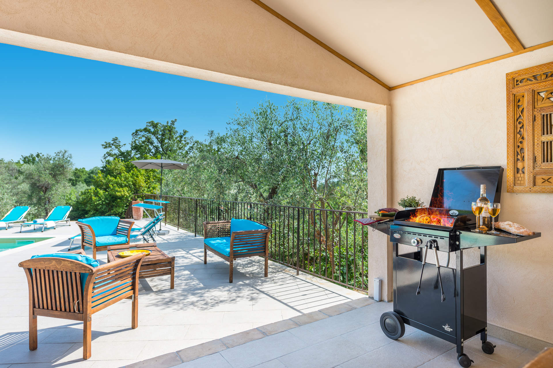 Villa La Bergerie, St Cezaire sur Siagne, Francuska rivijera