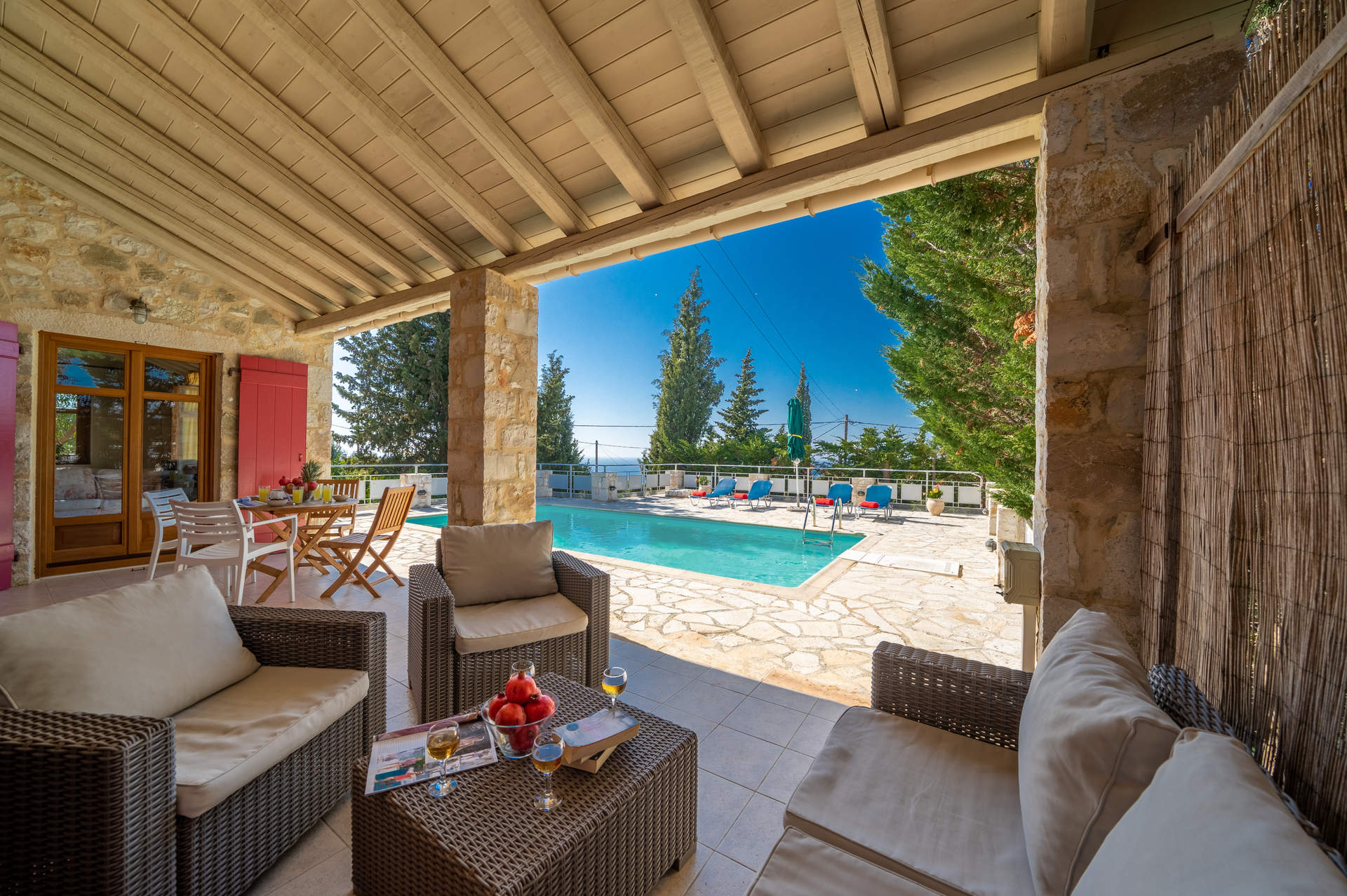 Villa Delfini, Fiskardo, Cefalonia