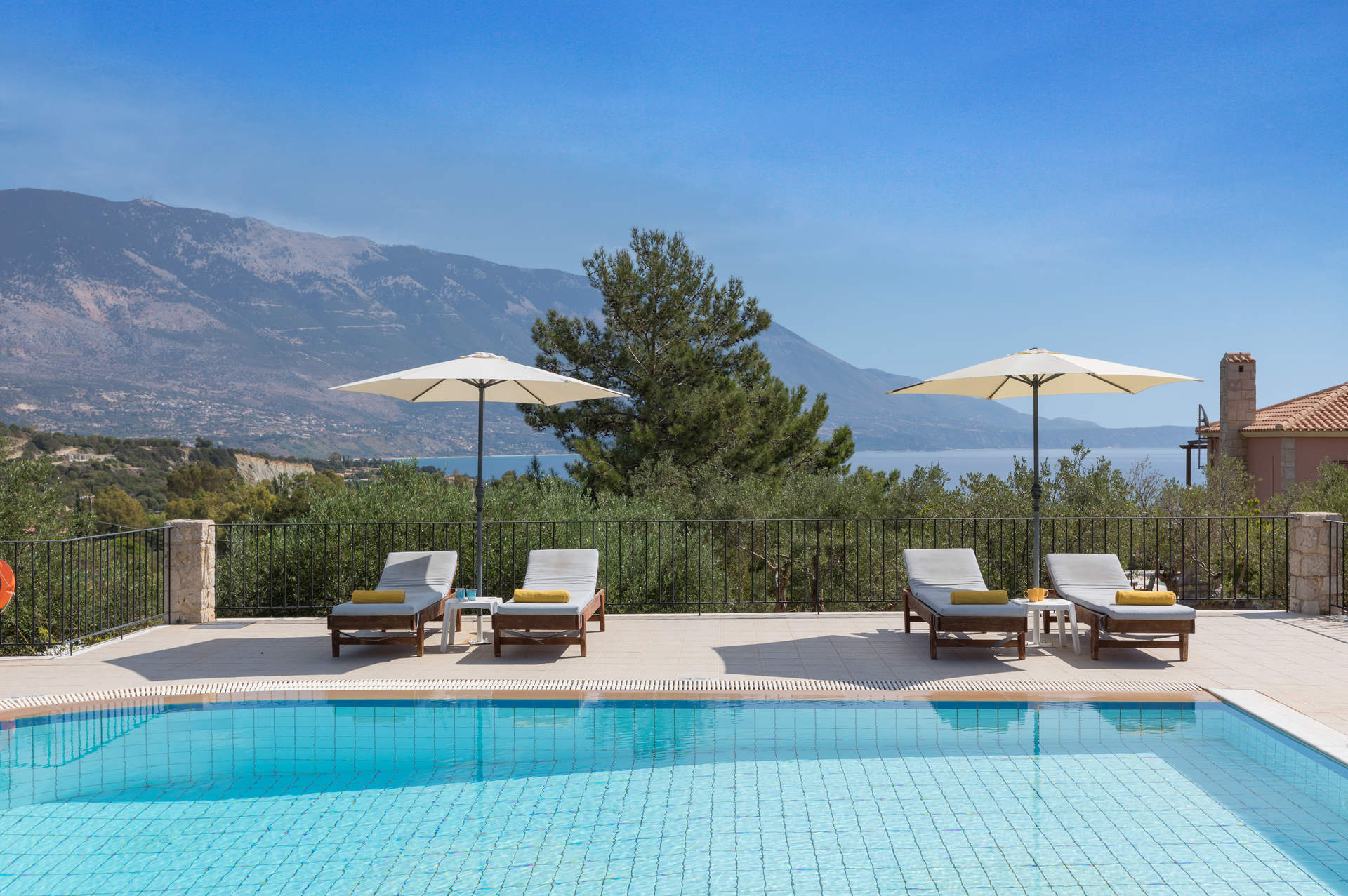 Villa Sandy Cove In Spartia, Kefalonia Villa Plus