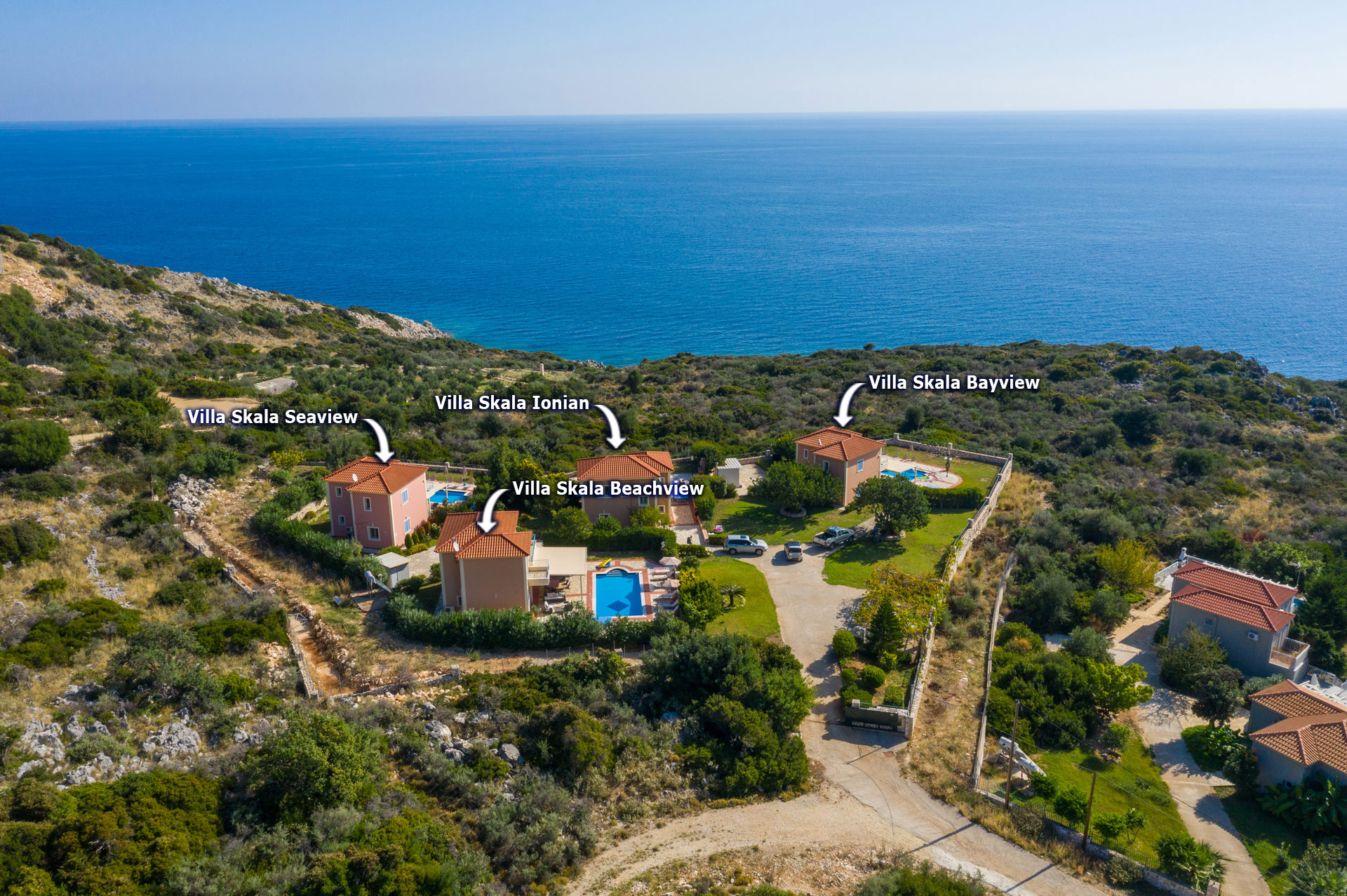 Villa Skala Beachview, Skala, Cefalonia
