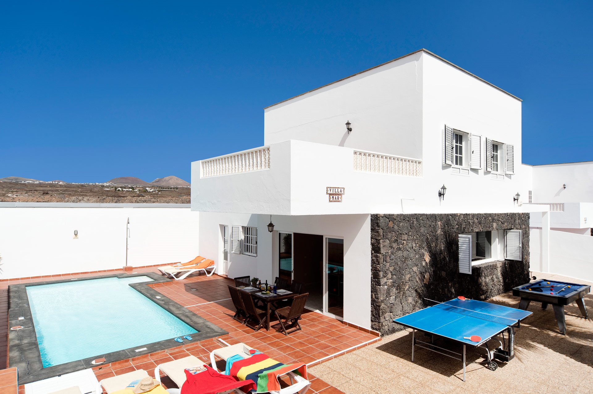 Villa Mar Lanzarote In Puerto del Carmen, Lanzarote Villa Plus