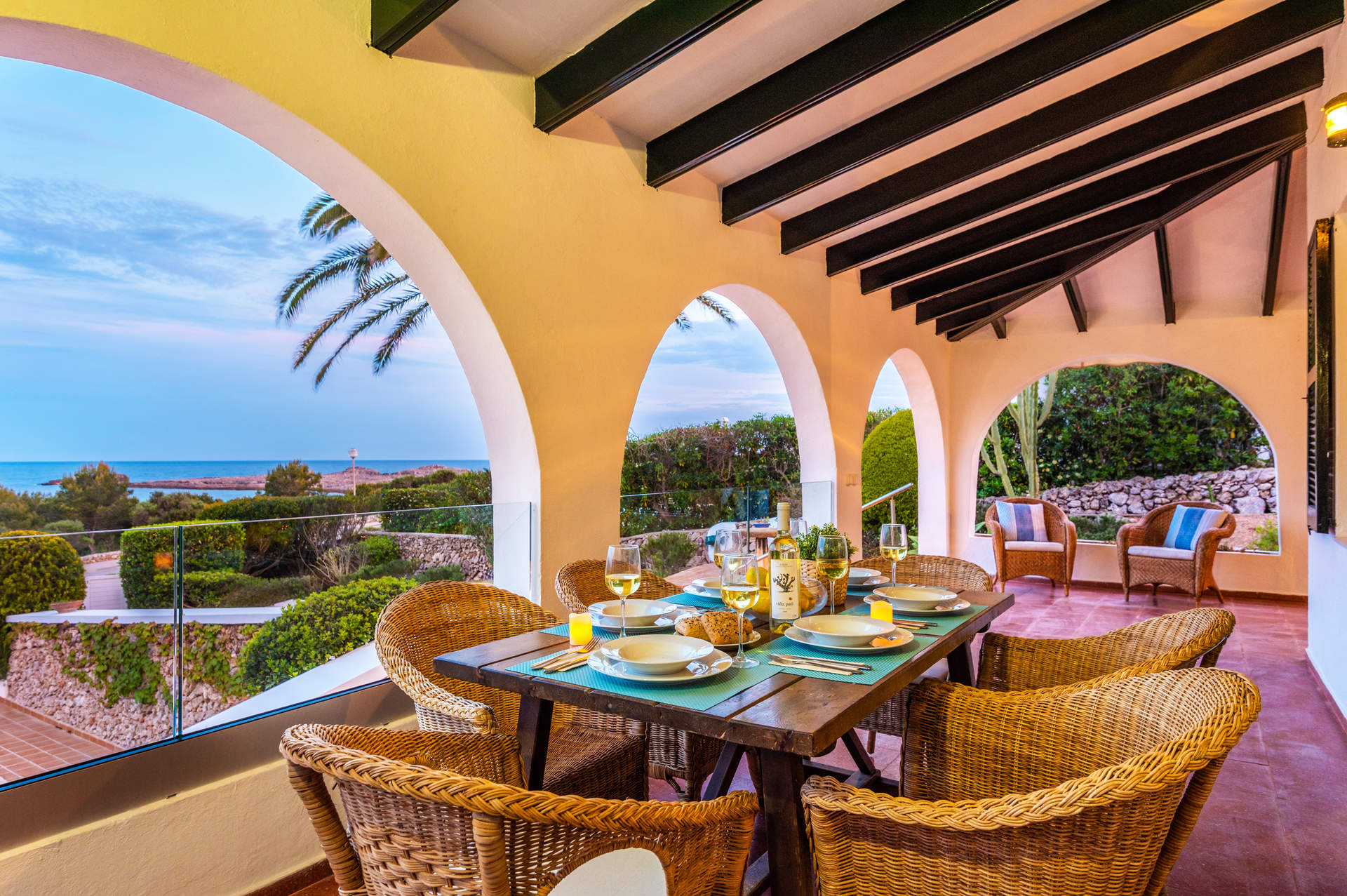 Villa Binibeca Beach In Binibeca, Menorca Villa Plus