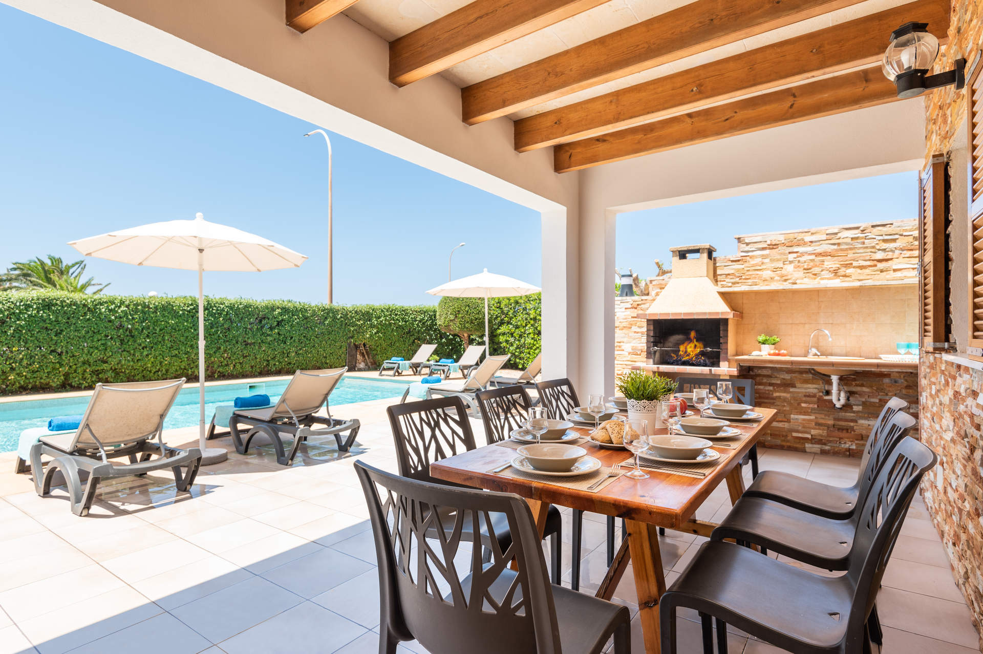 Villa Ibiza, Calan Forcat, Menorka