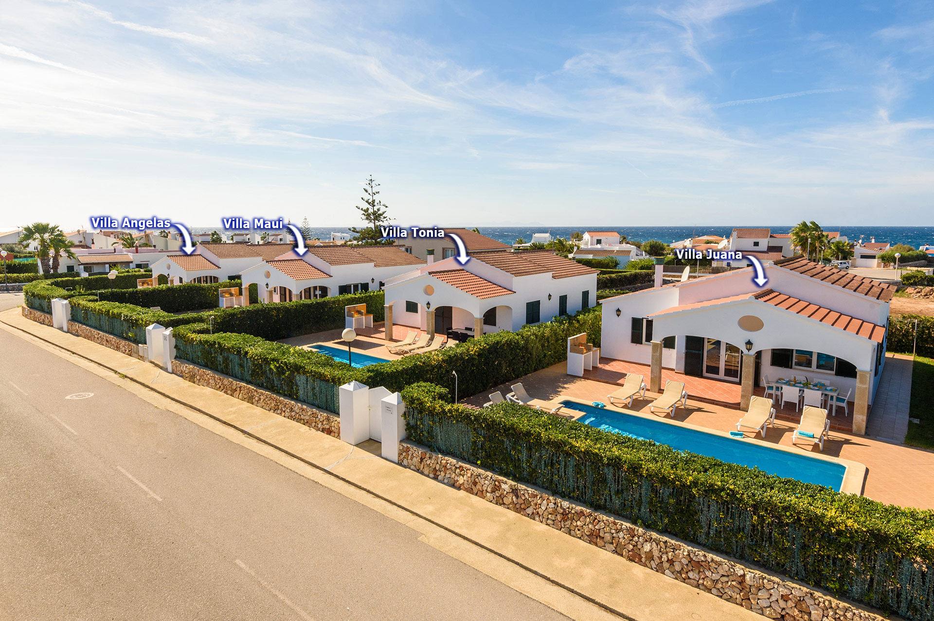 Villa Juana, Calan Bosch, Menorca