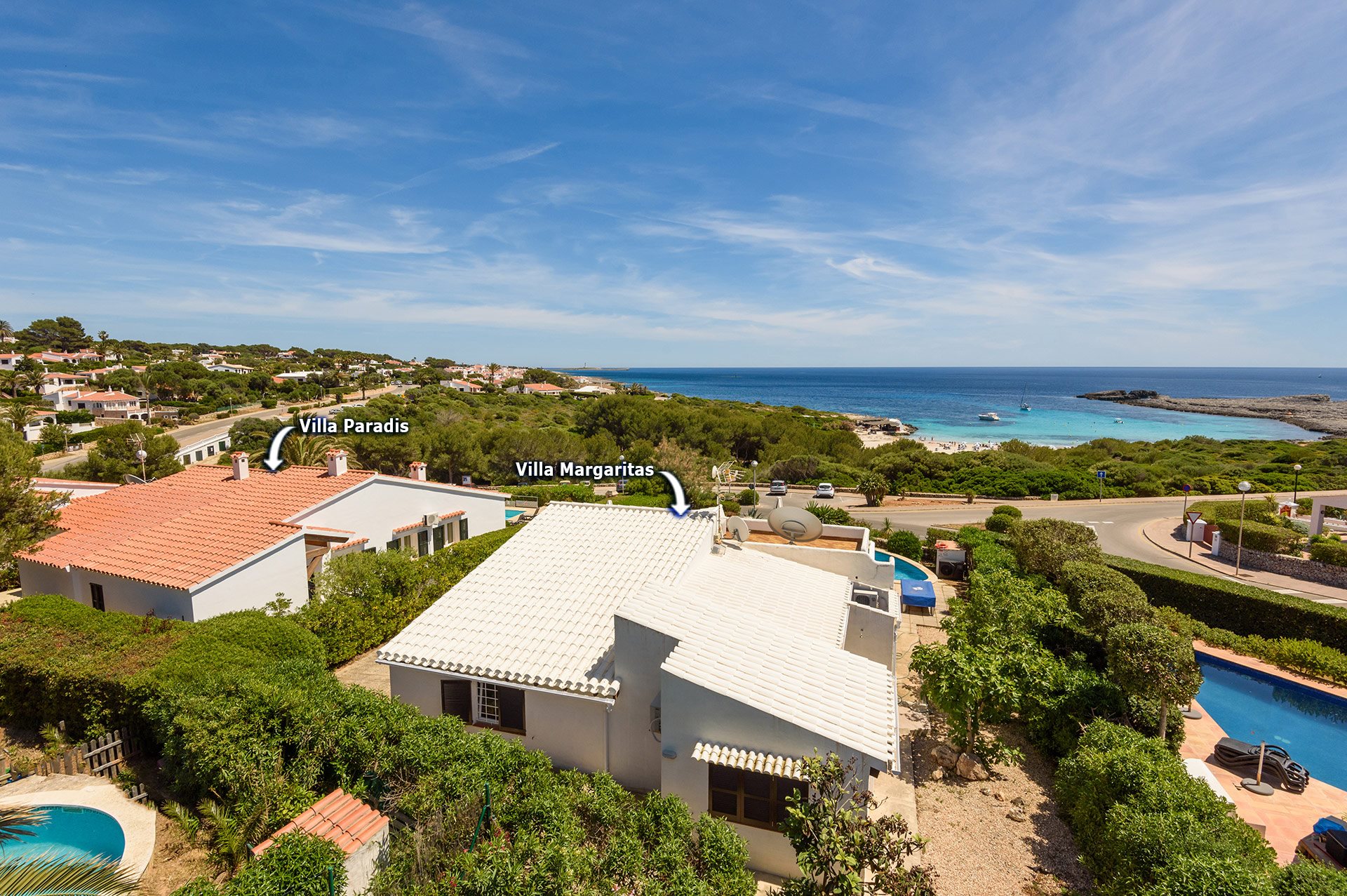 Villa Paradis, Binibeca, Menorka
