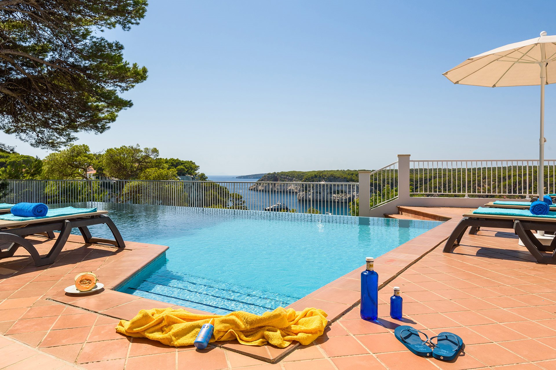 Villa Pinar, Cala Galdana, Menorka