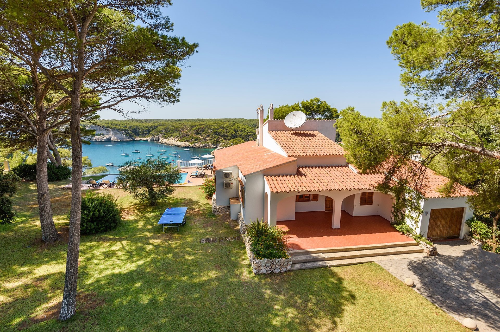 Villa Pinar, Cala Galdana, Menorka
