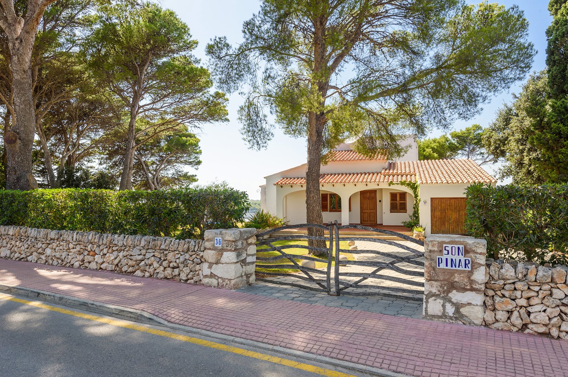 Villa Pinar, Cala Galdana, Menorka