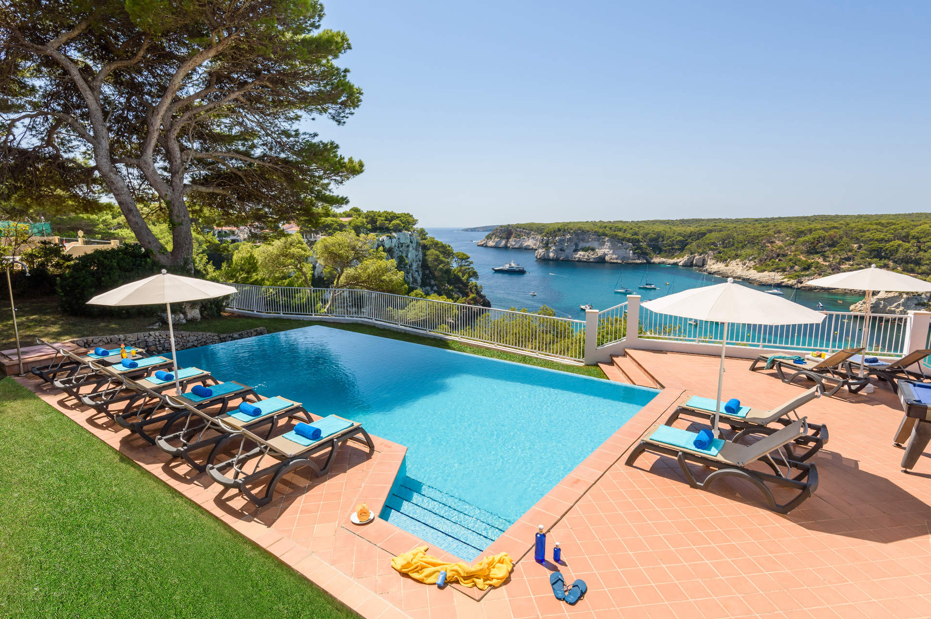 Villa Pinar, Cala Galdana, Menorka