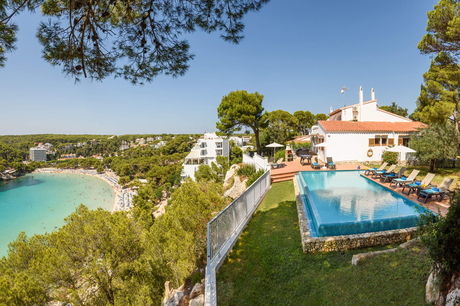 Villa Pinar, Cala Galdana, Menorka