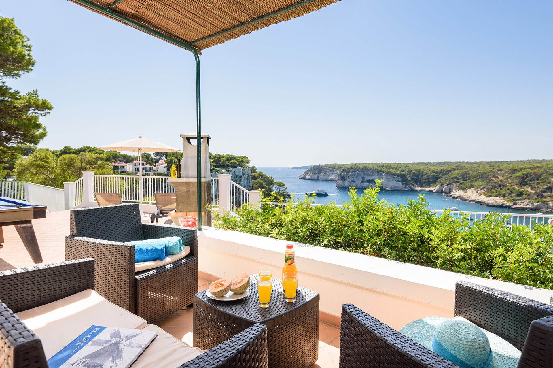 Villa Pinar, Cala Galdana, Menorka