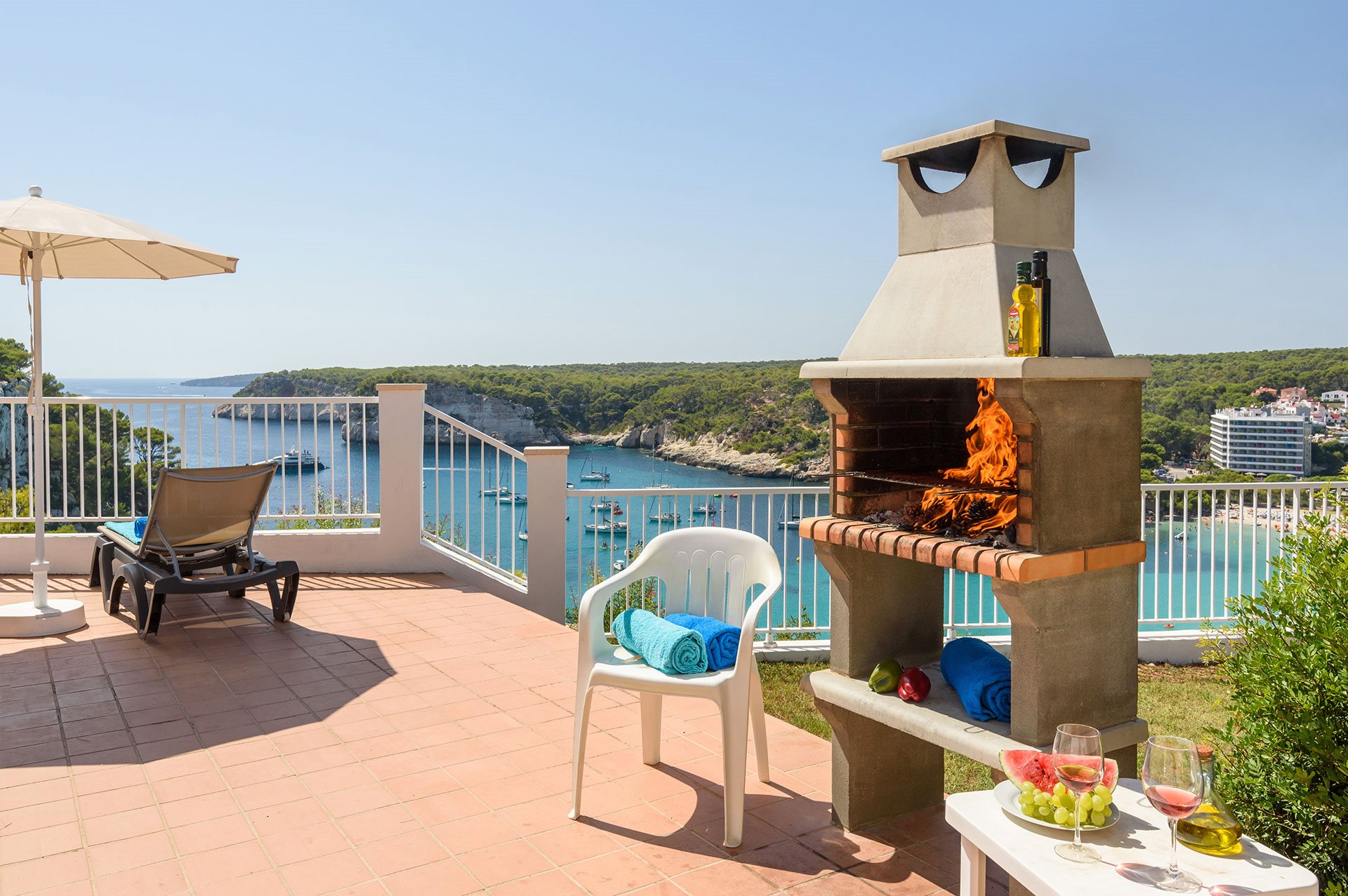 Villa Pinar, Cala Galdana, Menorka