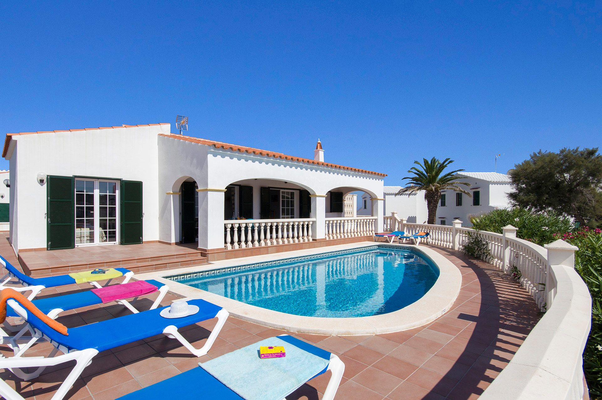 Villa Saona, Arenal den Castell, Menorka
