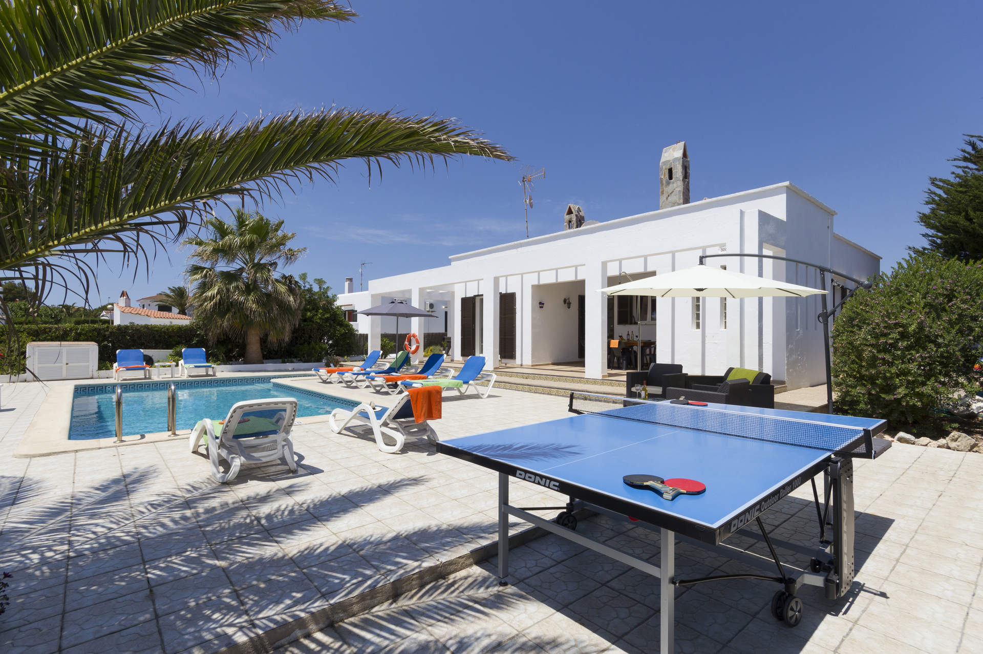 Villa Solana, Calan Blanes, Menorka