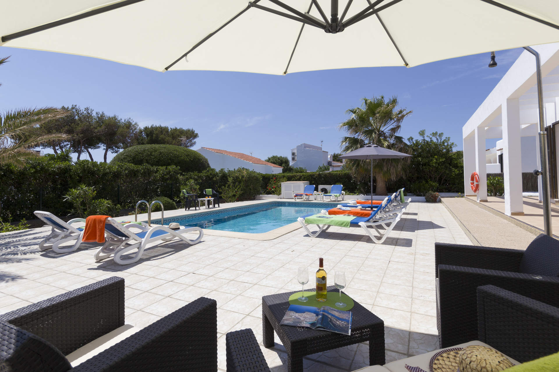 Villa Solana, Calan Blanes, Menorka