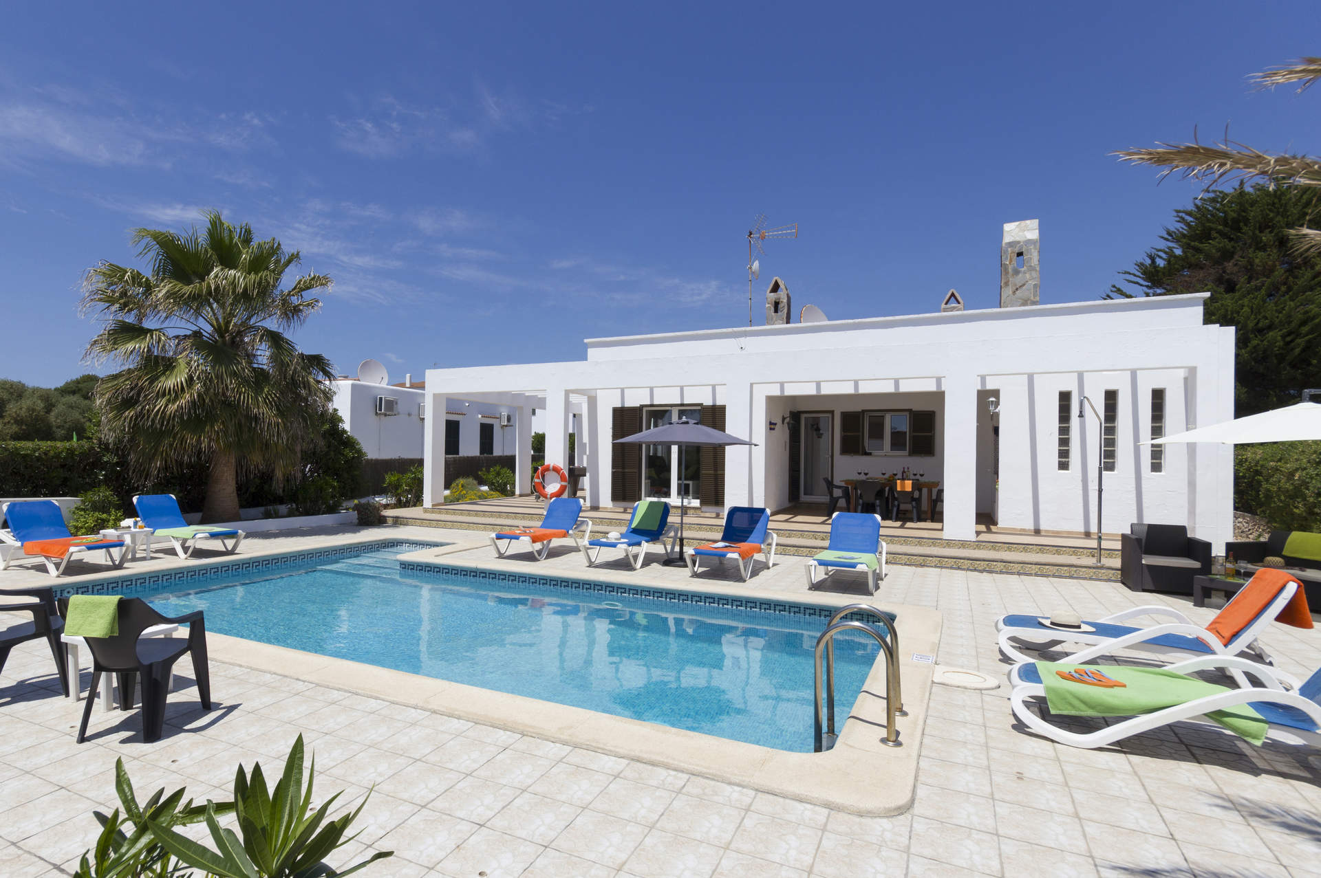 Villa Solana, Calan Blanes, Menorka