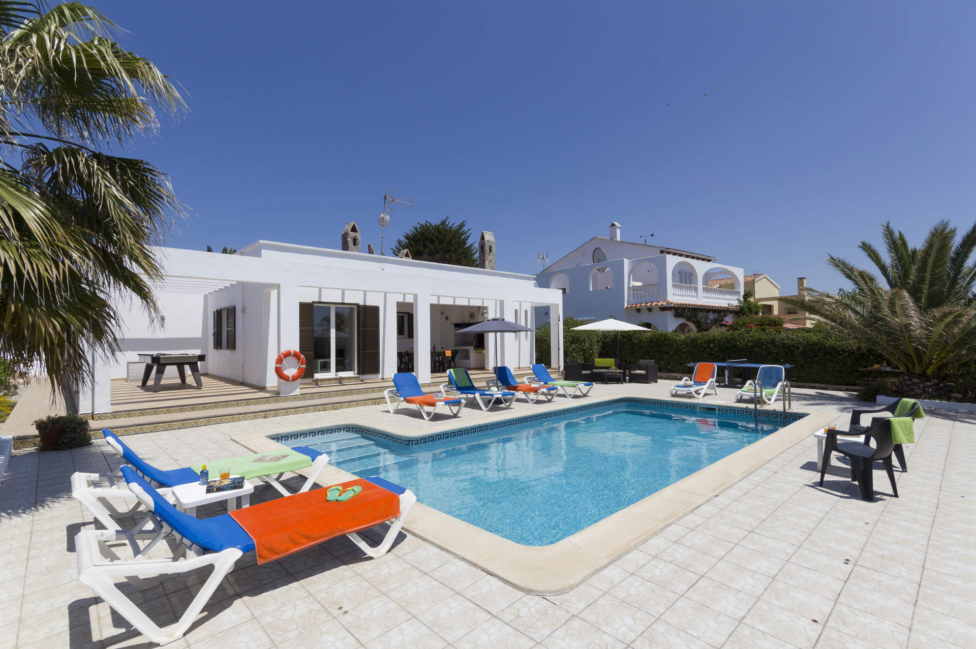 Villa Solana, Calan Blanes, Menorka