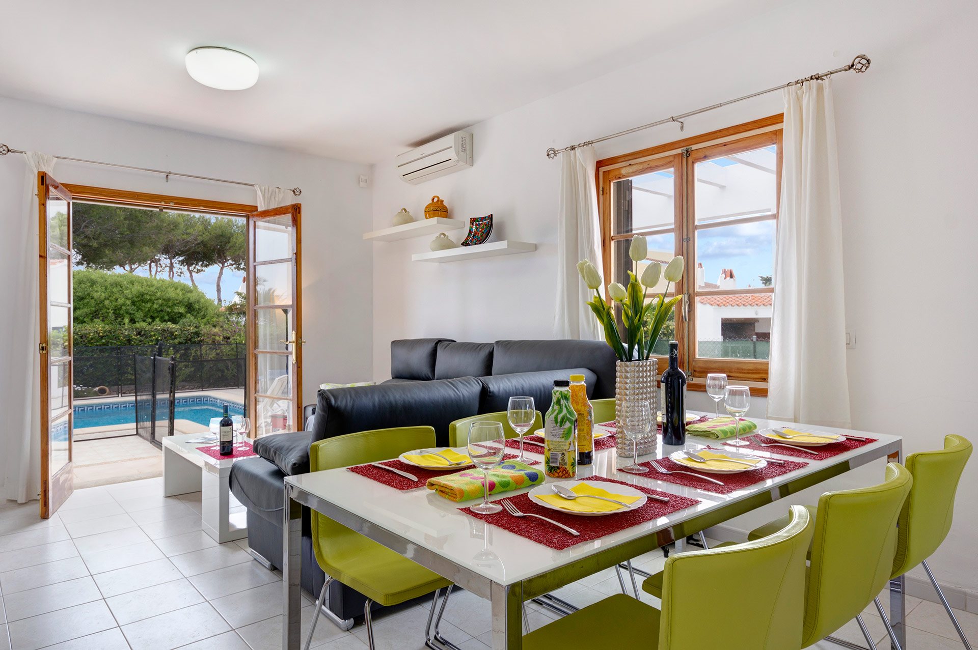 Villa Solana, Calan Blanes, Menorka