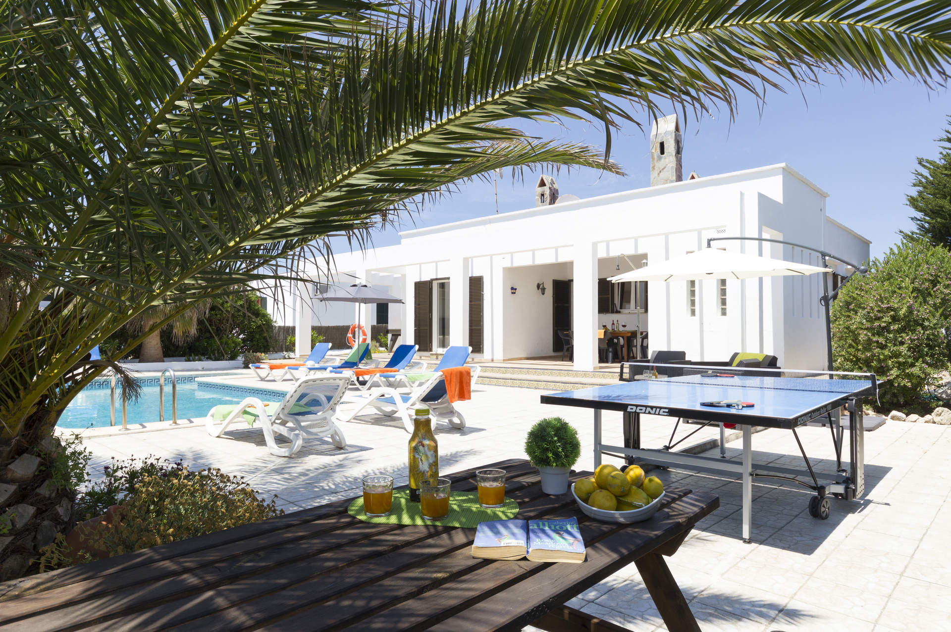 Villa Solana, Calan Blanes, Menorka