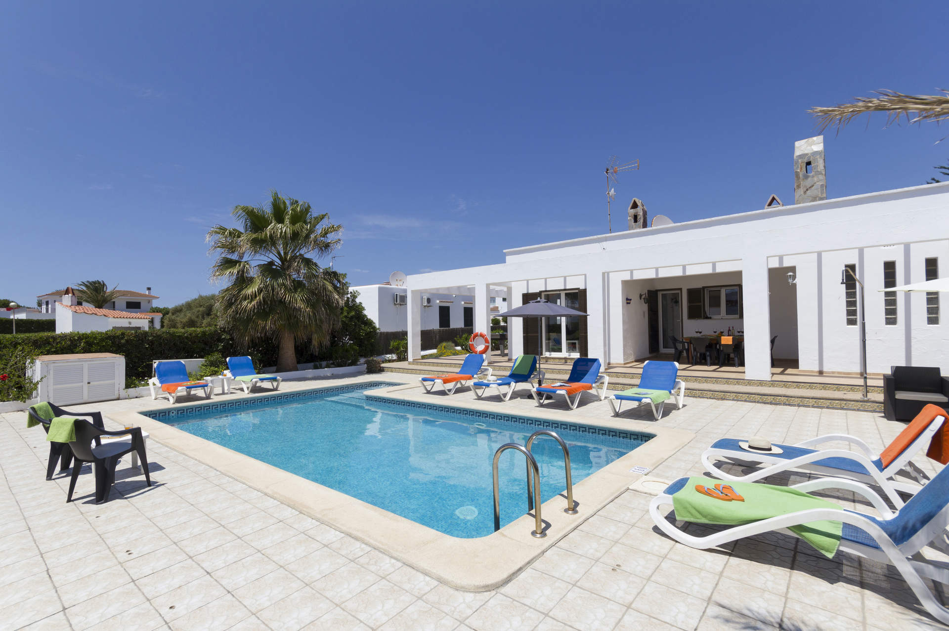 Villa Solana, Calan Blanes, Menorka