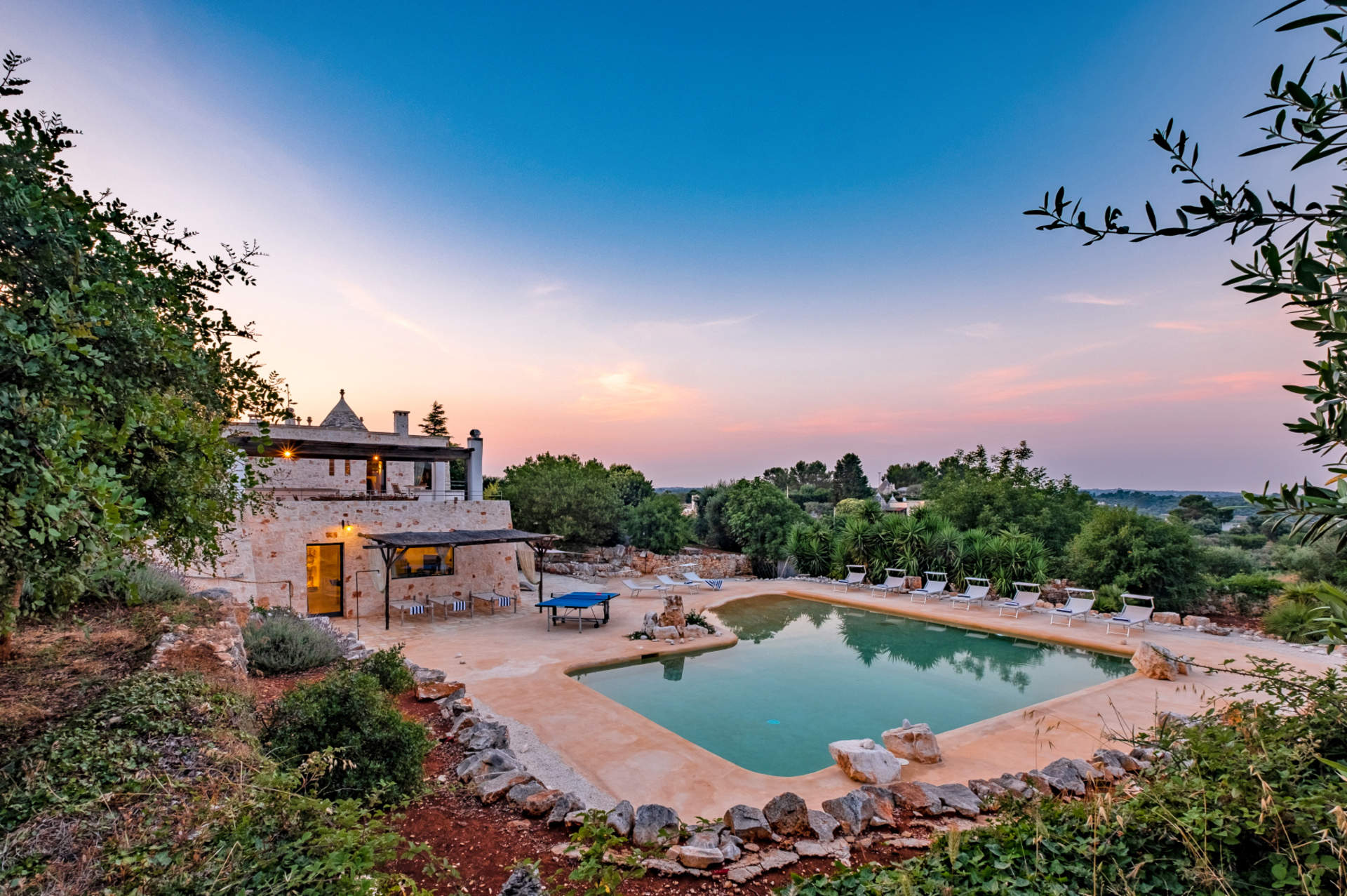 Villa Trulli Laguna, Cisternino, Apulia