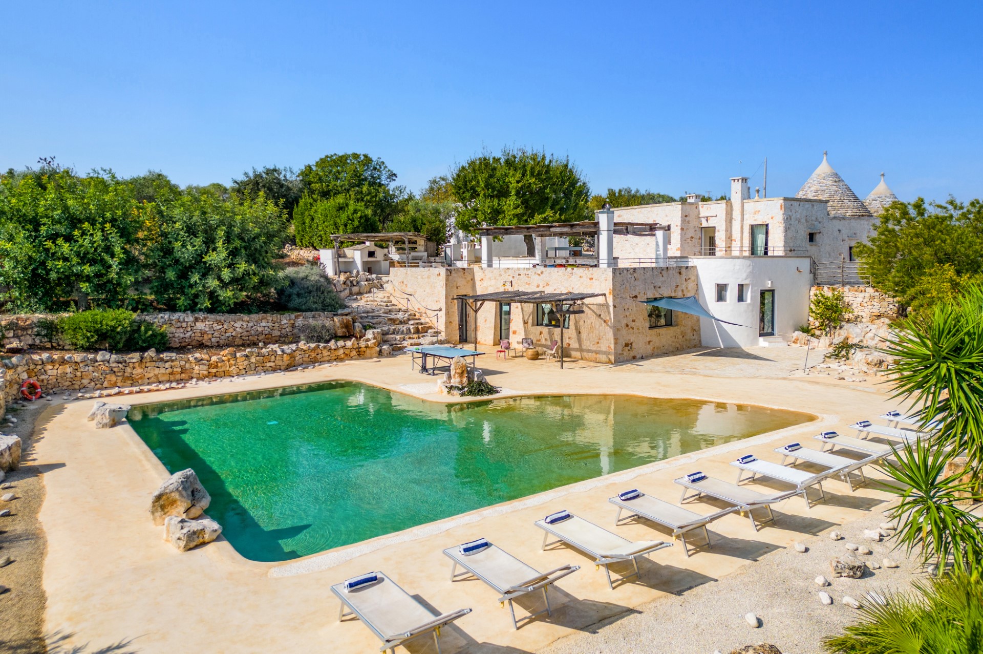 Villa Trulli Laguna, Cisternino, Apulia