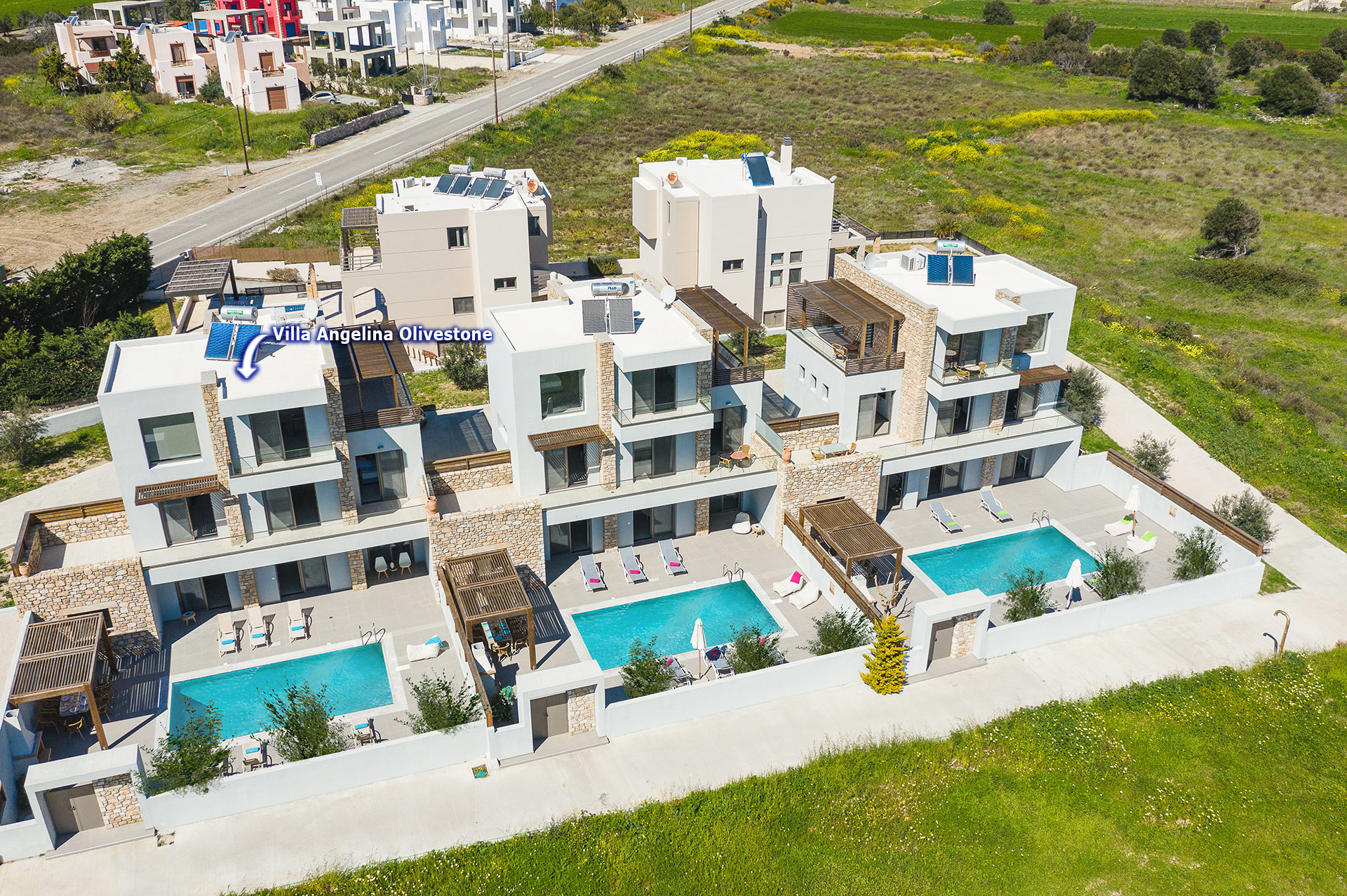 Villa Angelina Olivestone, Gennadi, Rodos