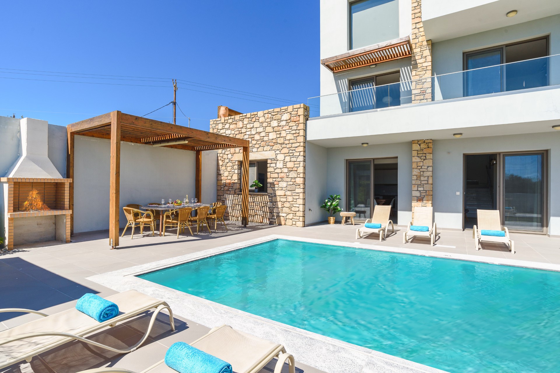 Villa Angelina Olivestone In Gennadi, Rhodes | Villa Plus