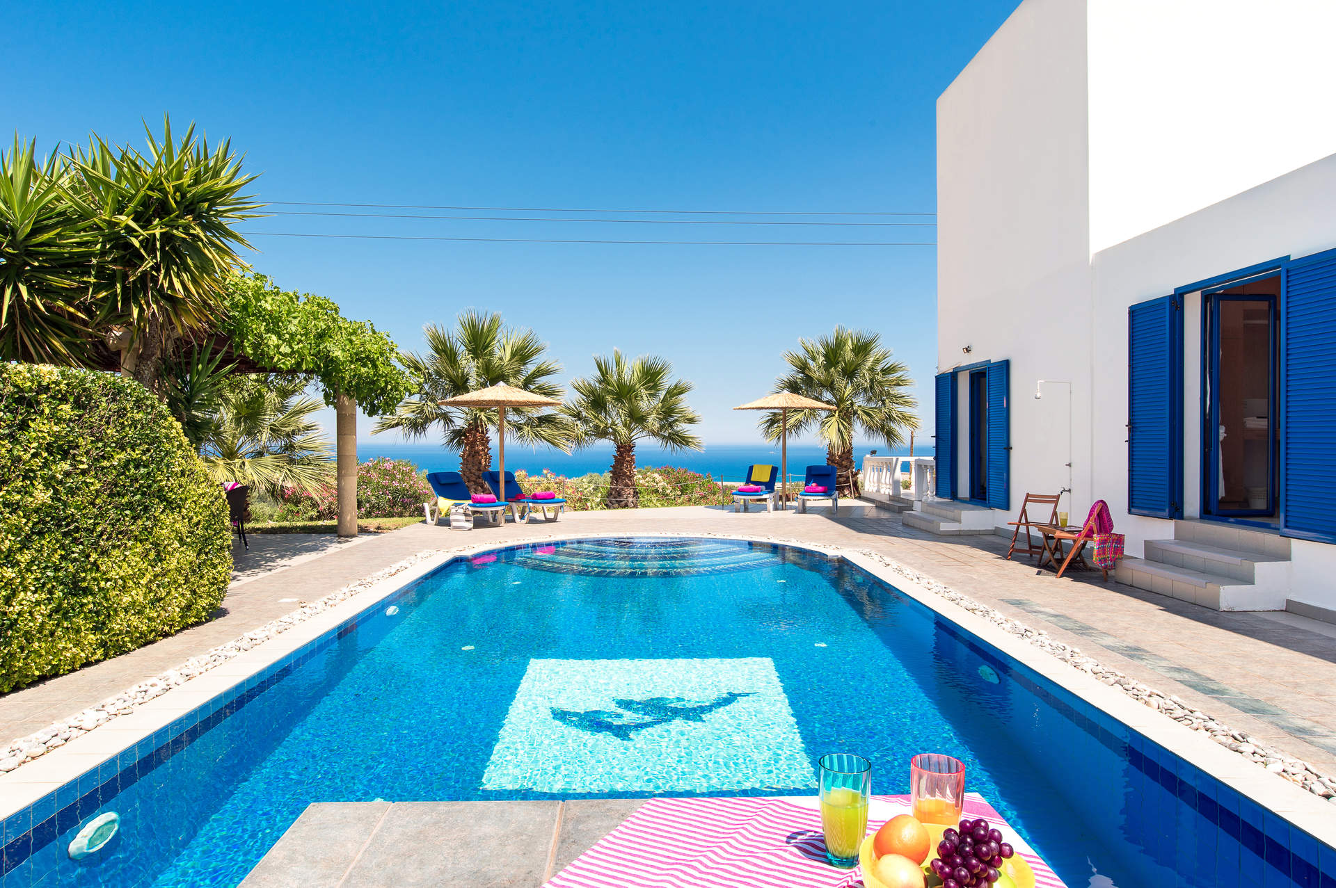 Villa Elysium In Kalathos, Rhodes Villa Plus