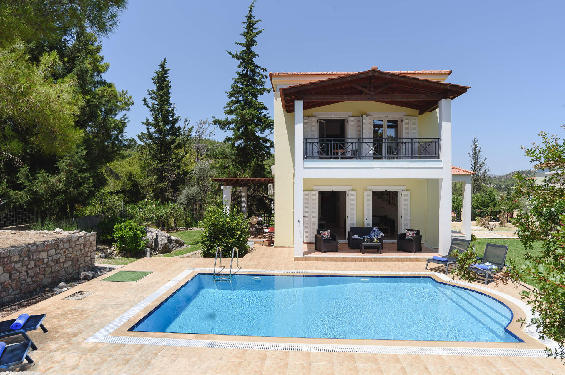 Villa Olympios Springs In Kolymbia, Rhodes | Villa Plus