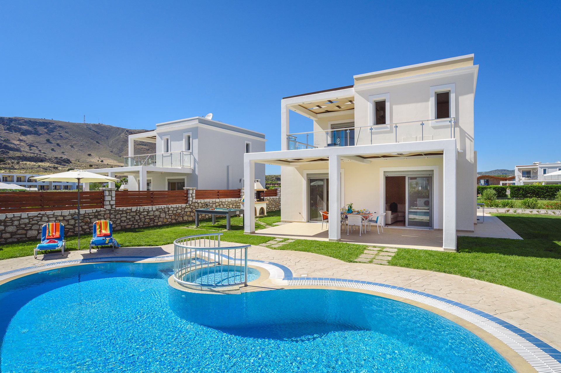 Villa Rodos Poseidon In Lardos, Rhodes | Villa Plus