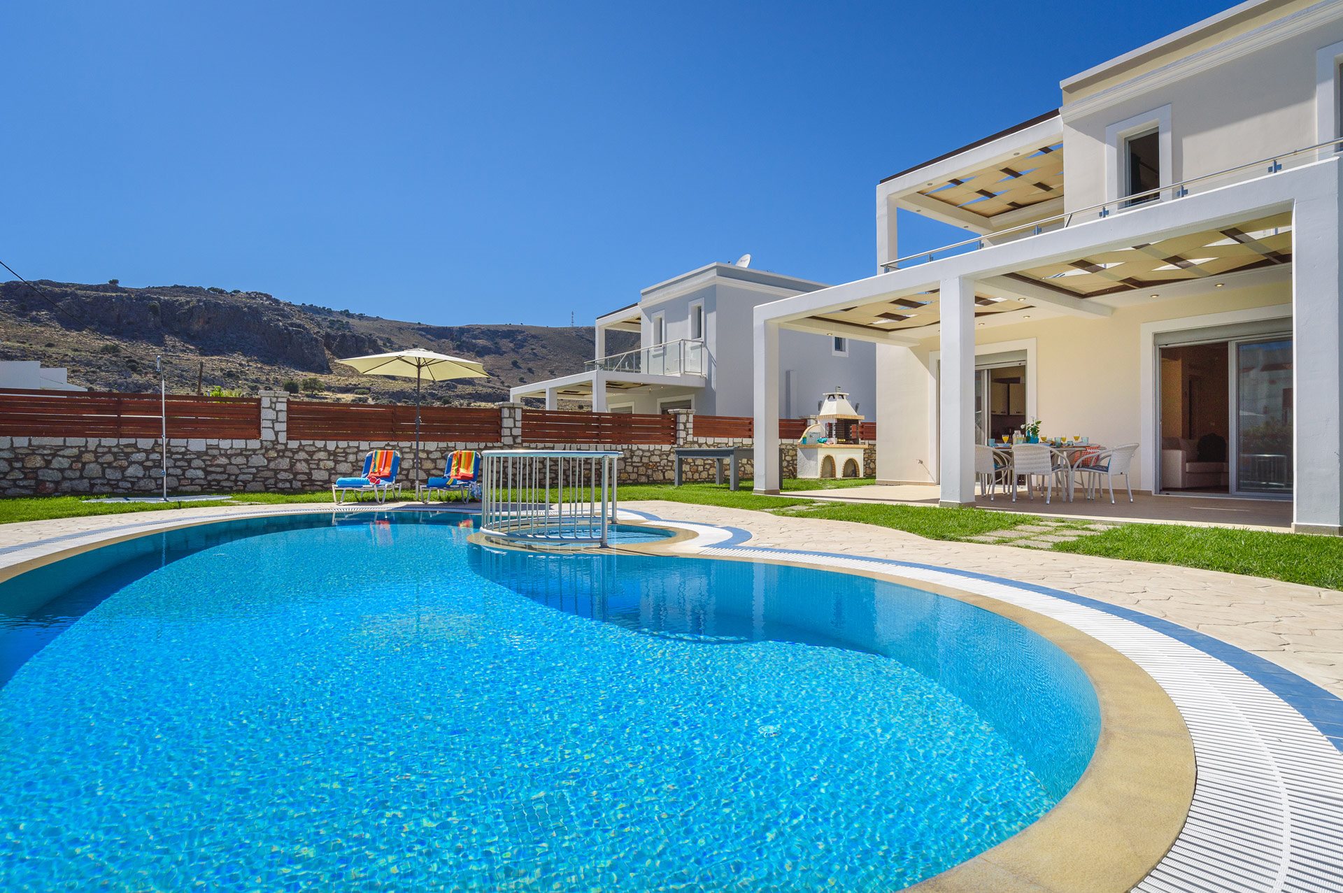 Villa Rodos Poseidon In Lardos, Rhodes | Villa Plus