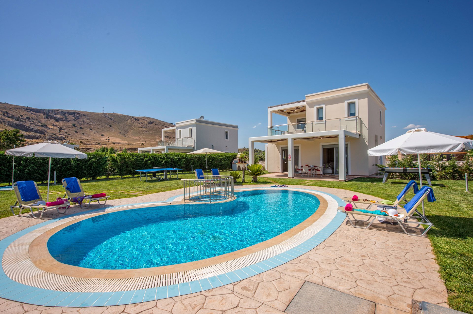 Villa Rodos Aphrodite In Lardos, Rhodes | Villa Plus