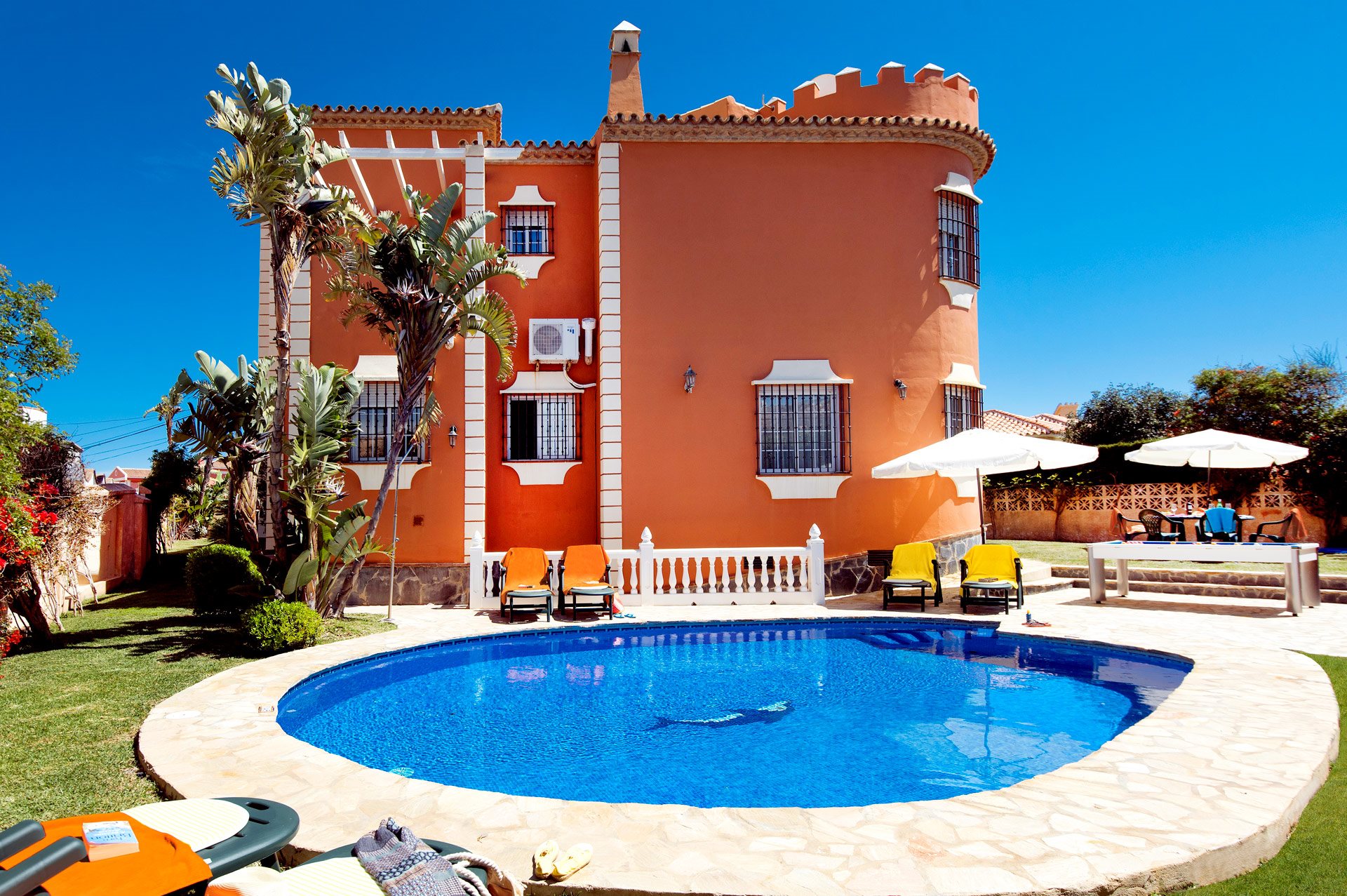 Villa Mirador El Faro In Mijas Costa, Costa del Sol Villa Plus