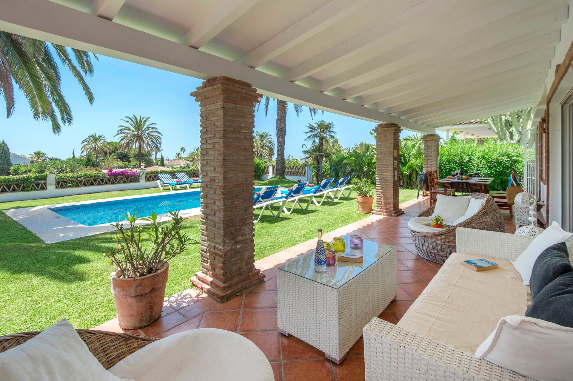 Villa Oasis Beach In Marbesa, Costa del Sol Villa Plus
