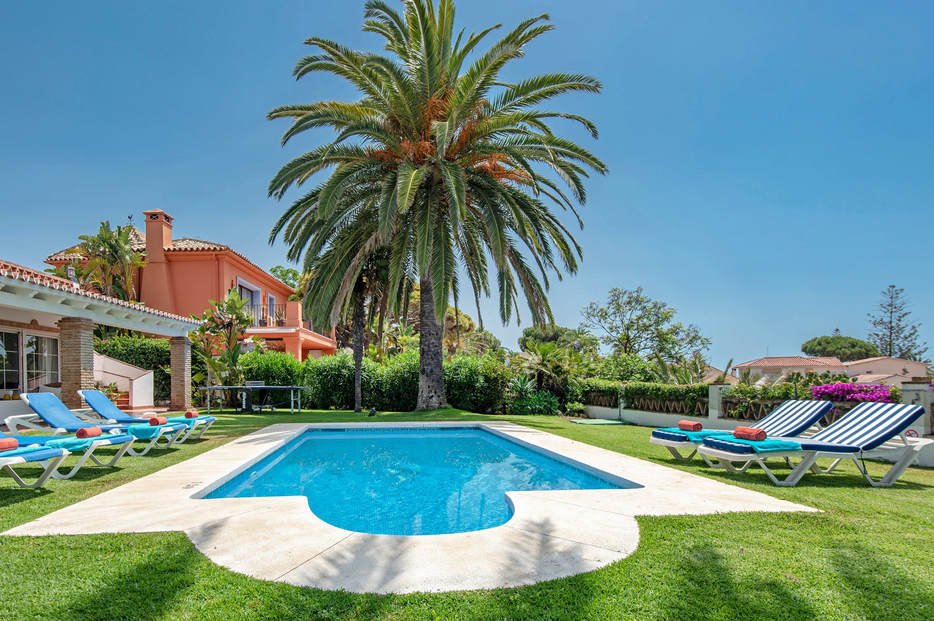 Villa Oasis Beach In Marbesa, Costa del Sol Villa Plus