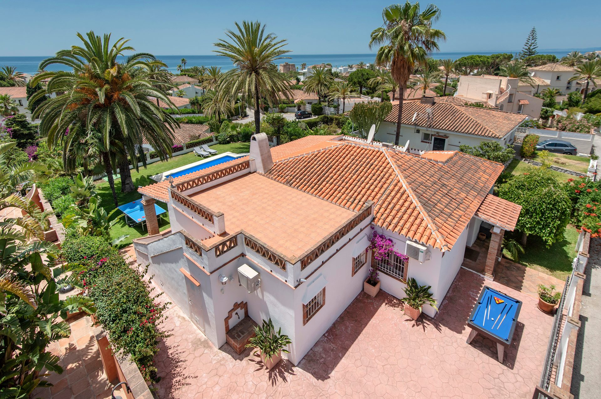 Villa Oasis Beach In Marbesa, Costa del Sol Villa Plus