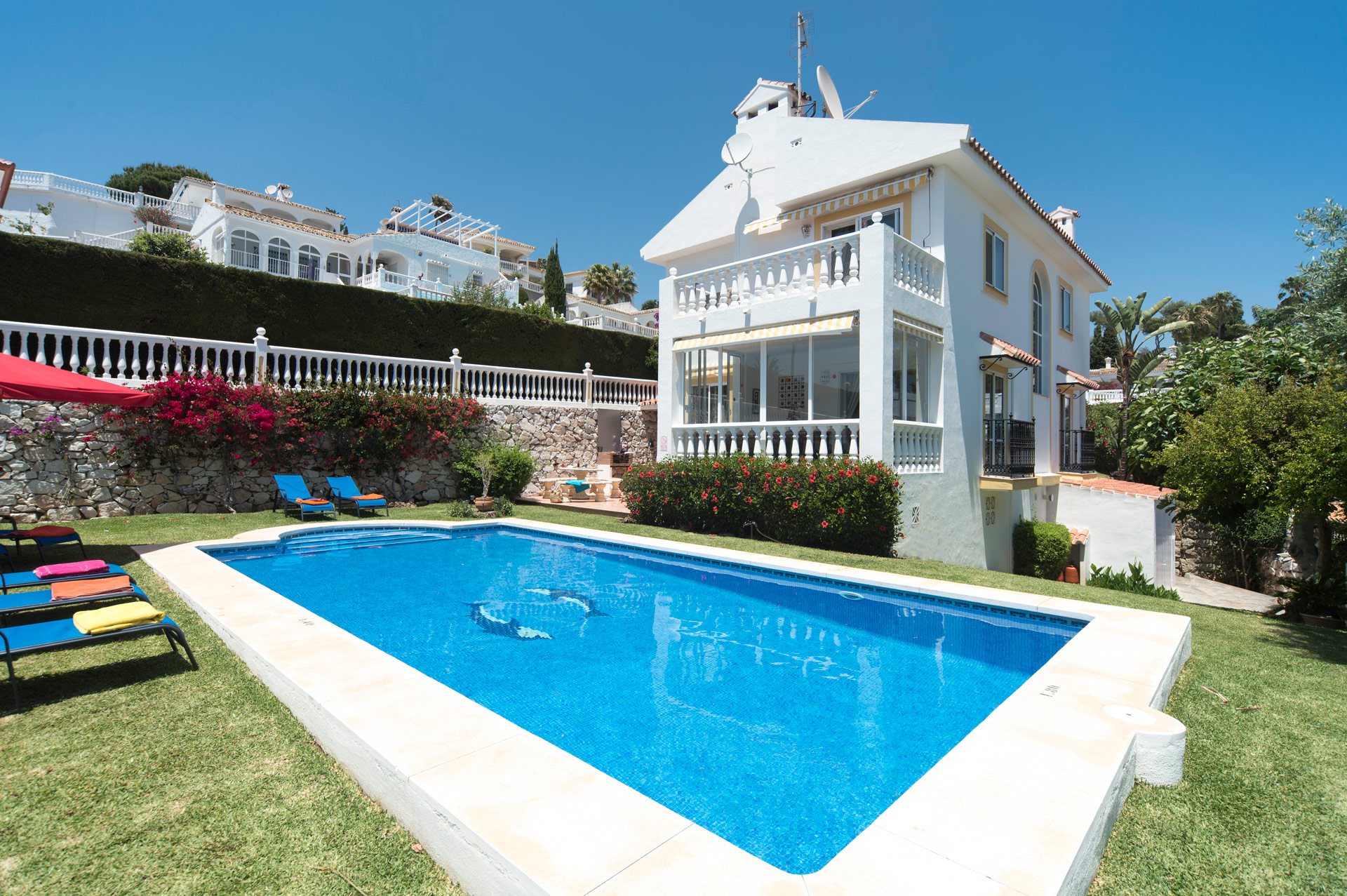 Villa Rincon Riviera In Mijas Costa, Costa del Sol | Villa ...